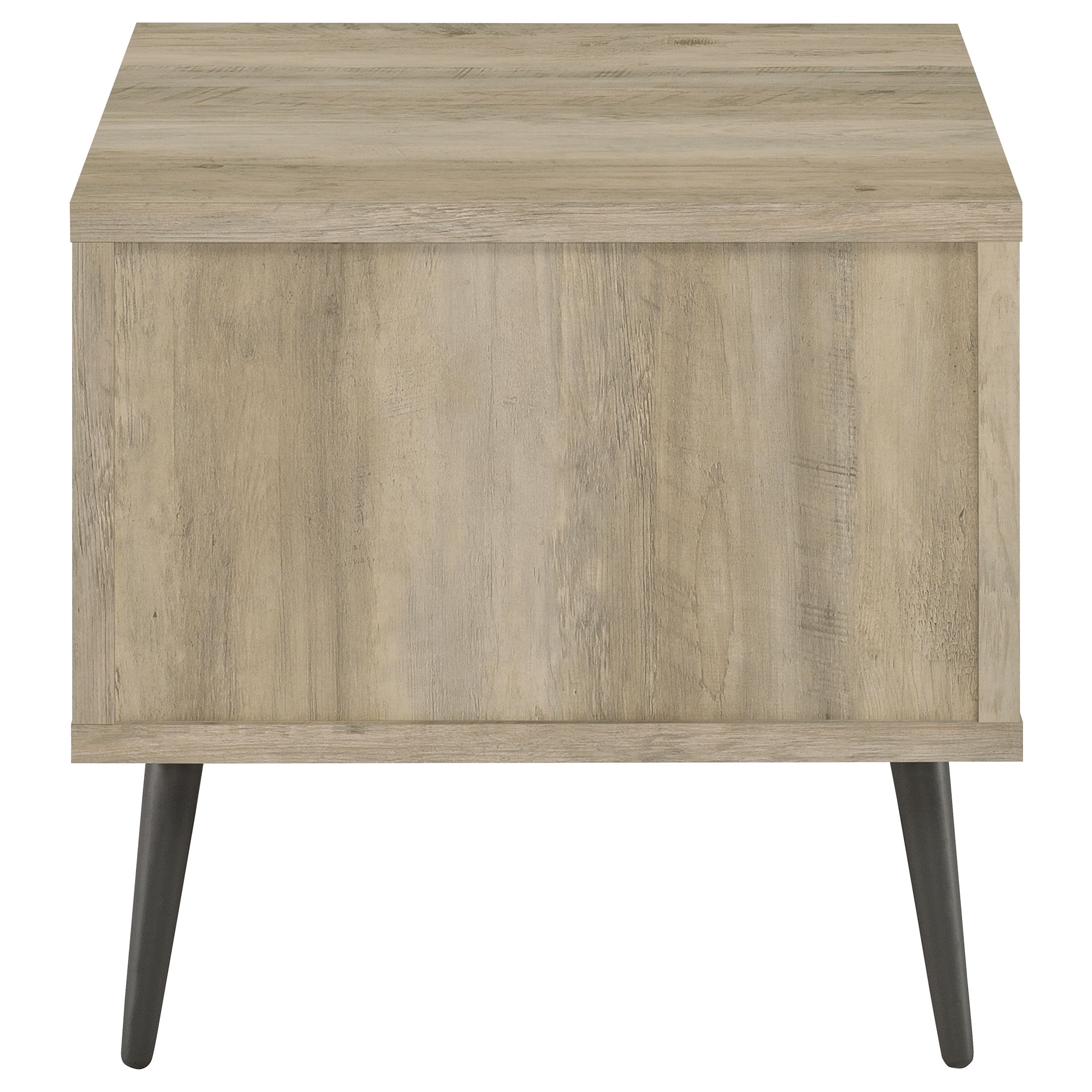 Welsh Square Engineered Wood Side End Table Distressed Pine — view 7