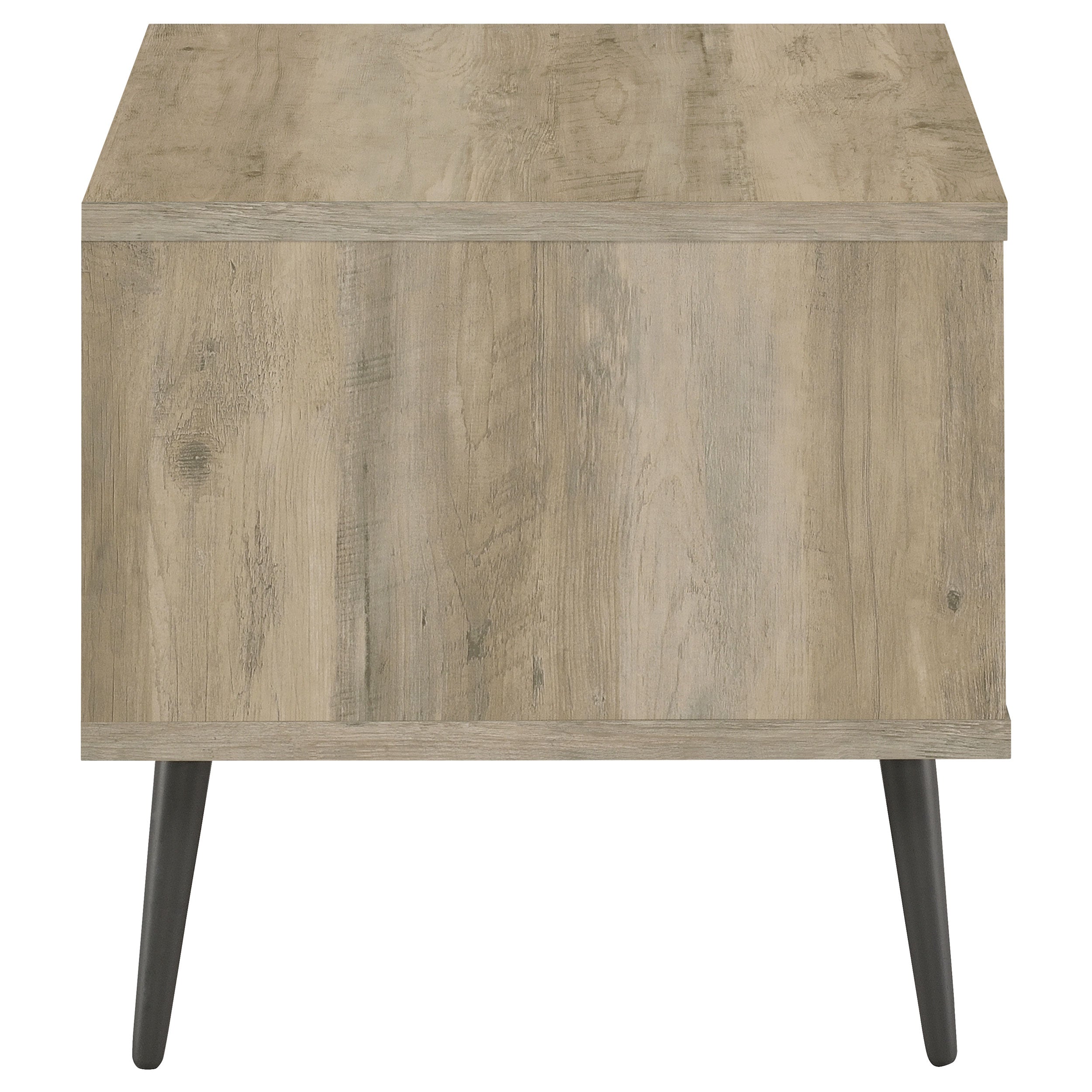 Welsh Square Engineered Wood Side End Table Distressed Pine — view 9