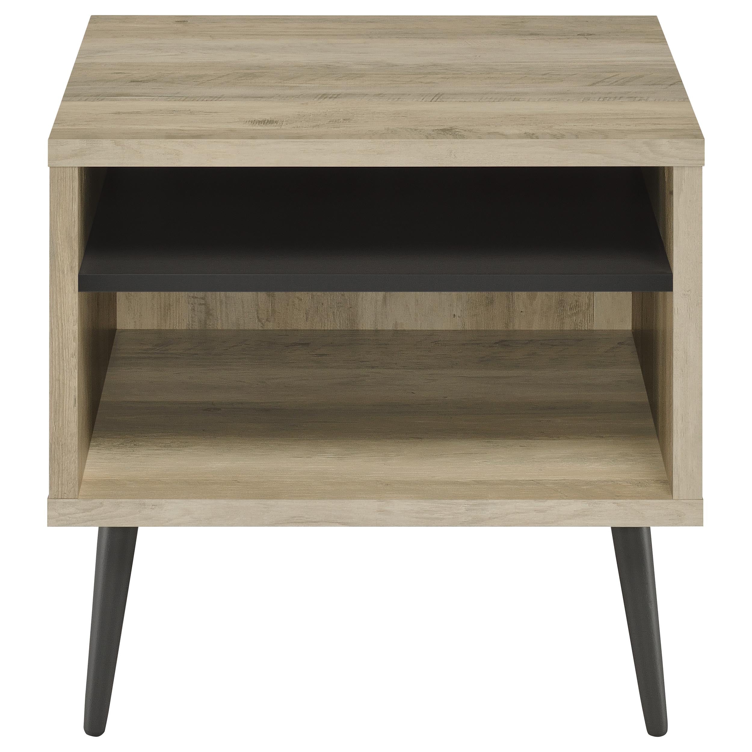 Welsh 3-piece Coffee and End Table Set Distressed Pine — view 4