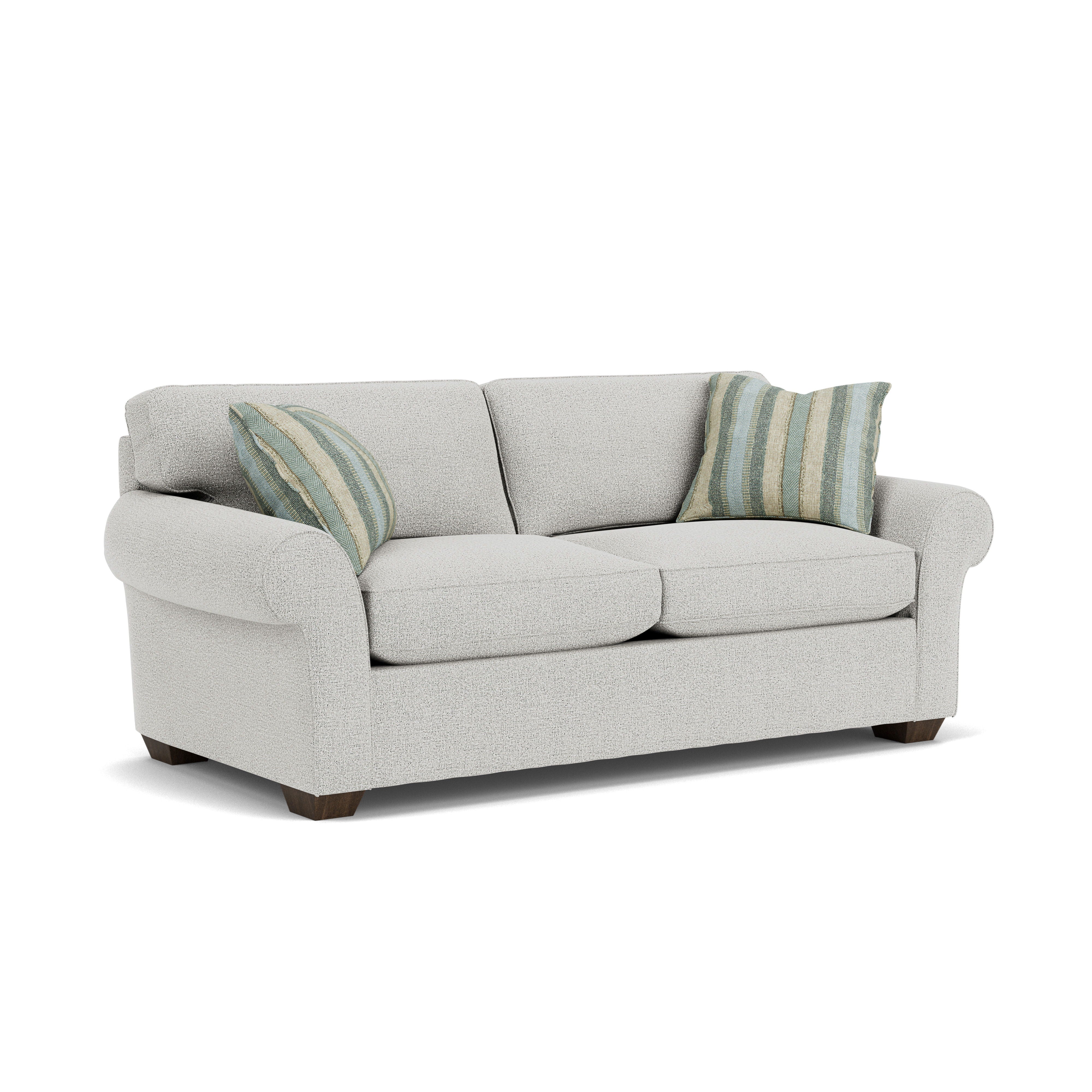 Vail - Two-Cushion Sofa - White - Atlantic Fine Furniture Inc