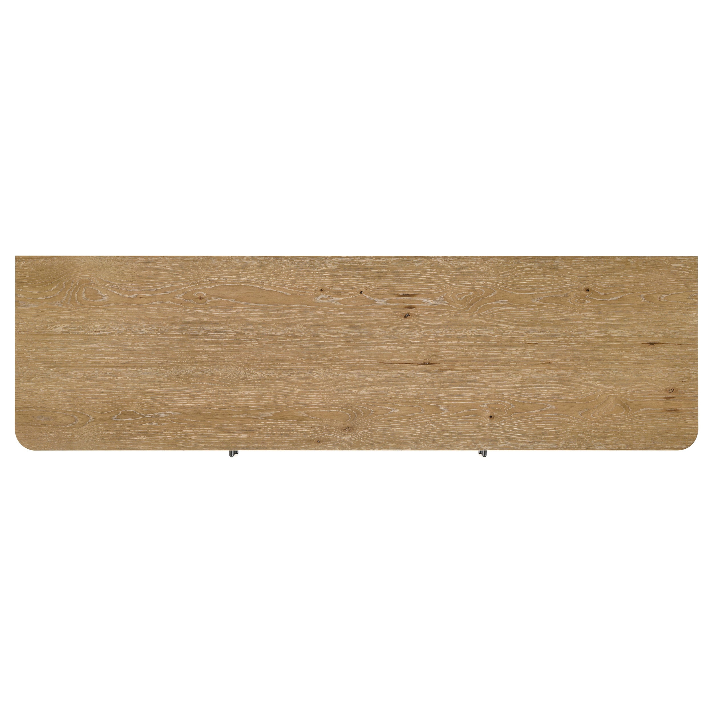 Rowe 65-inch 2-door Wood TV Stand Media Console Light Oak — view 12