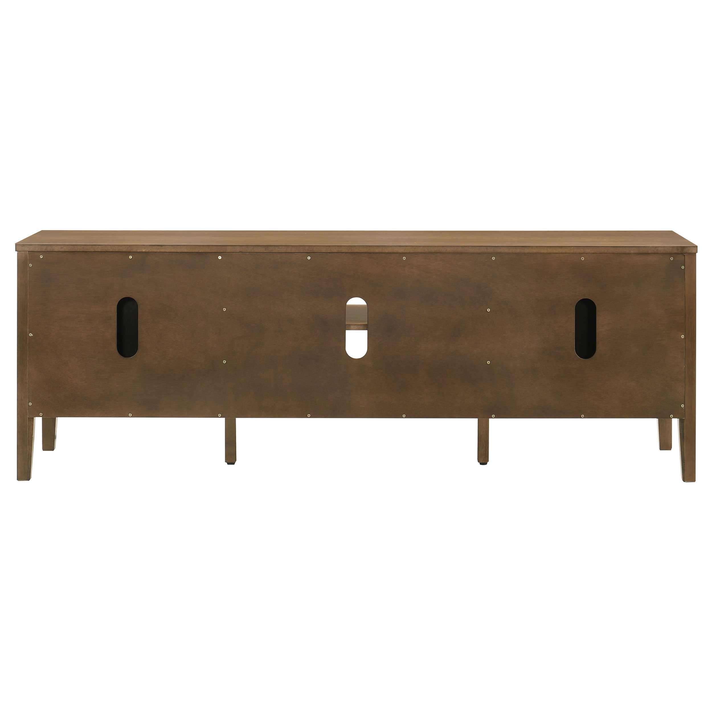 Thori 63-inch 2-door TV Stand Media Console Dark Brown — view 8