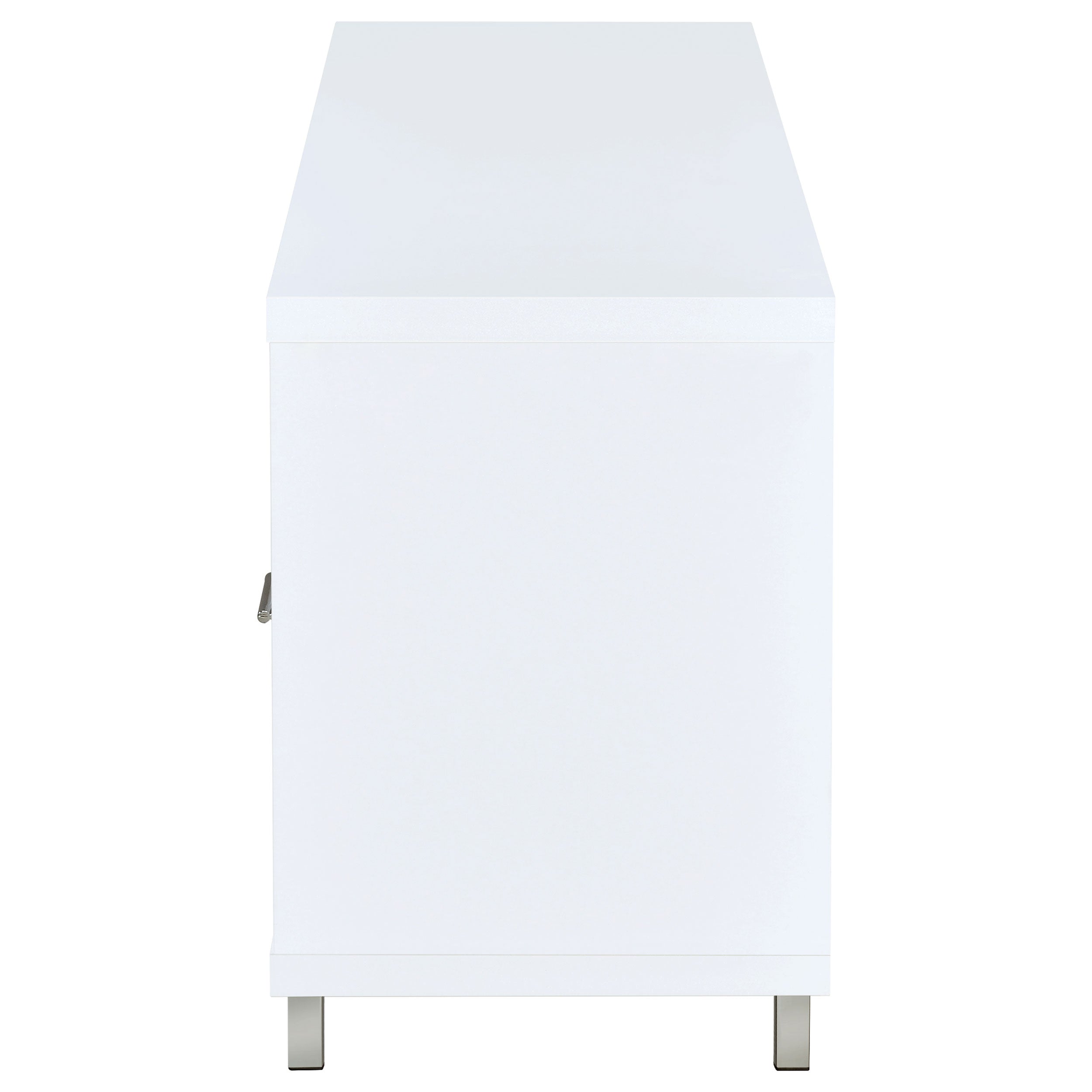 Casey 2-drawer Engineered Wood 60-inch TV Stand White — view 5