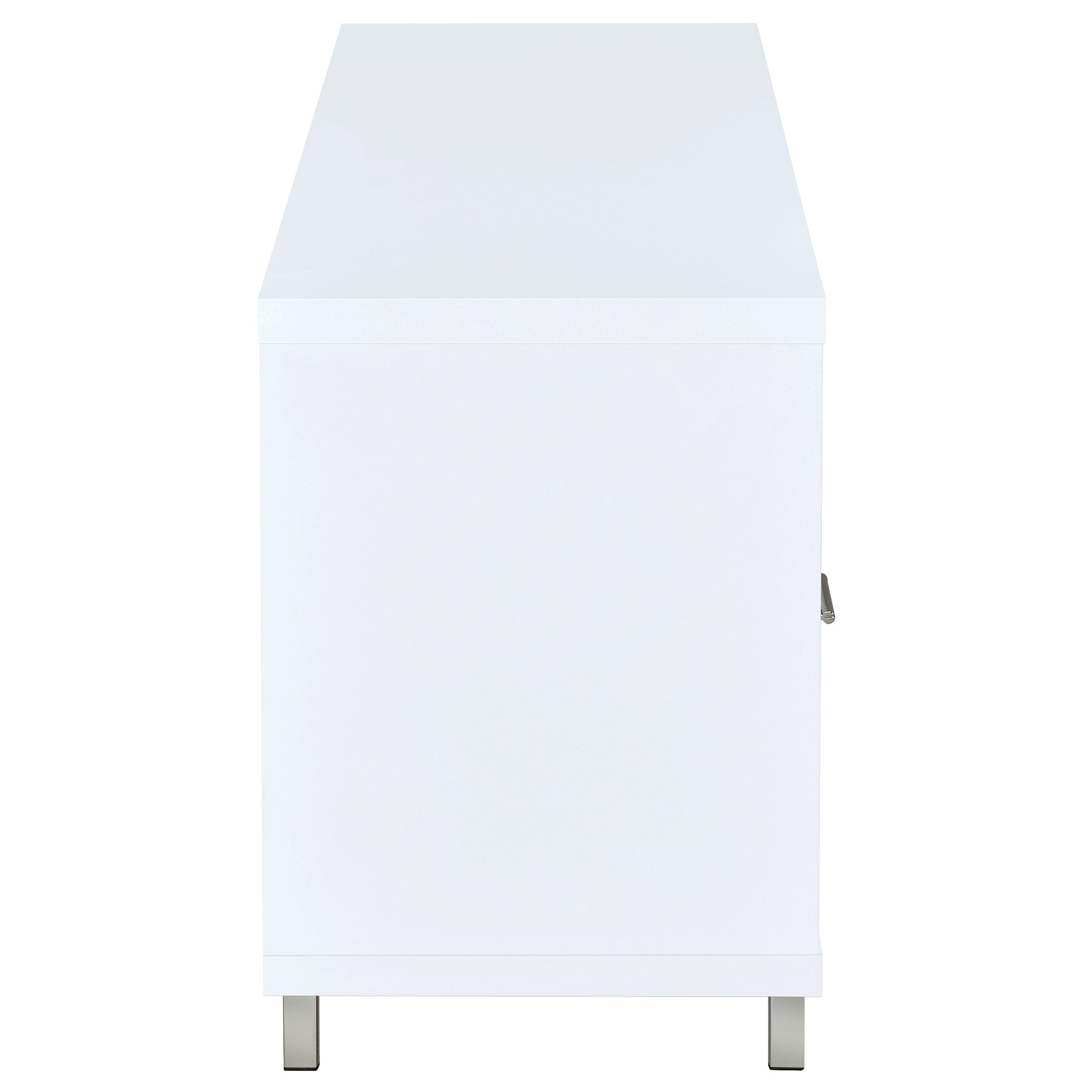 Casey 2-drawer Engineered Wood 60-inch TV Stand White — view 7