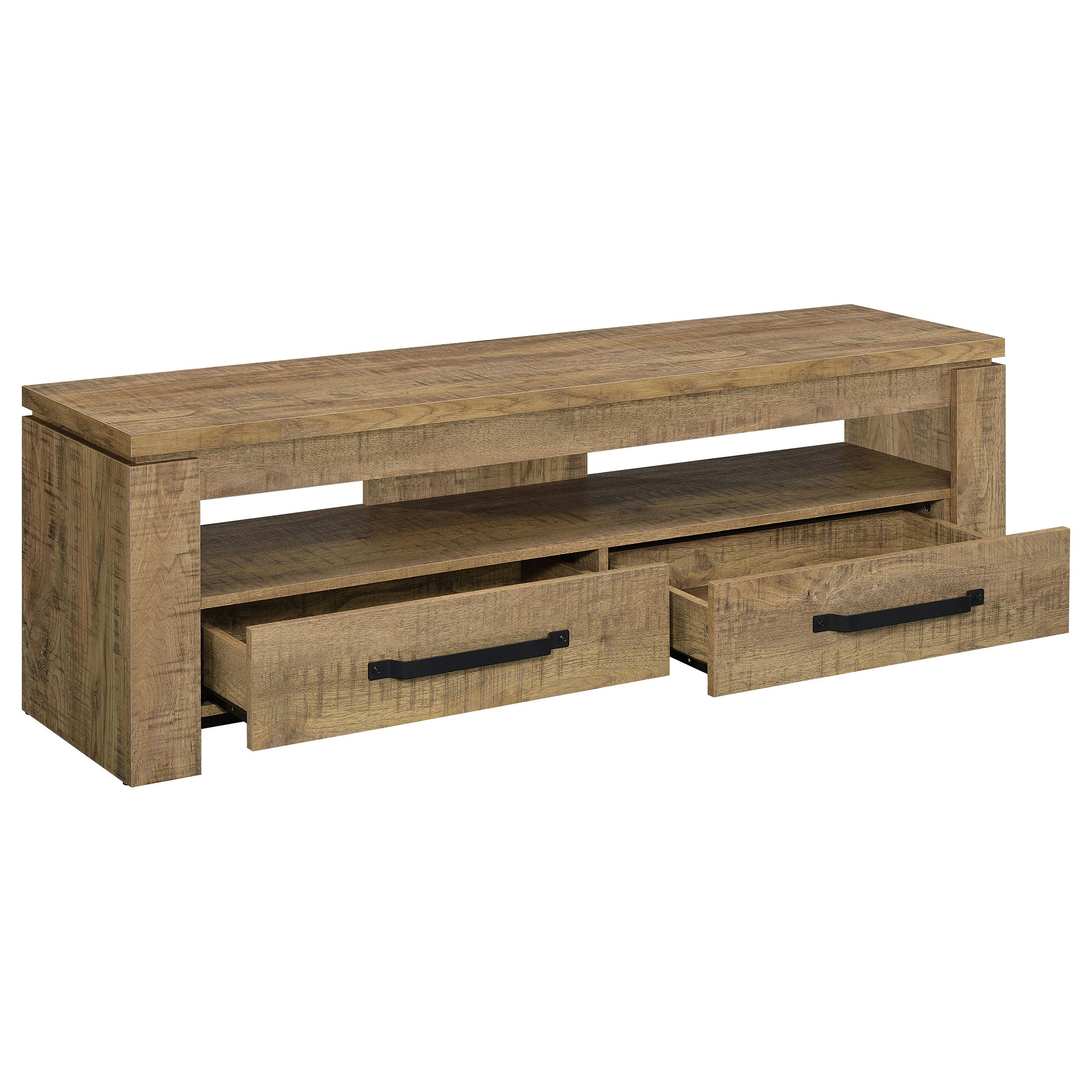 Elkton 2-drawer Engineered Wood 59-inch TV Stand Mango — view 3