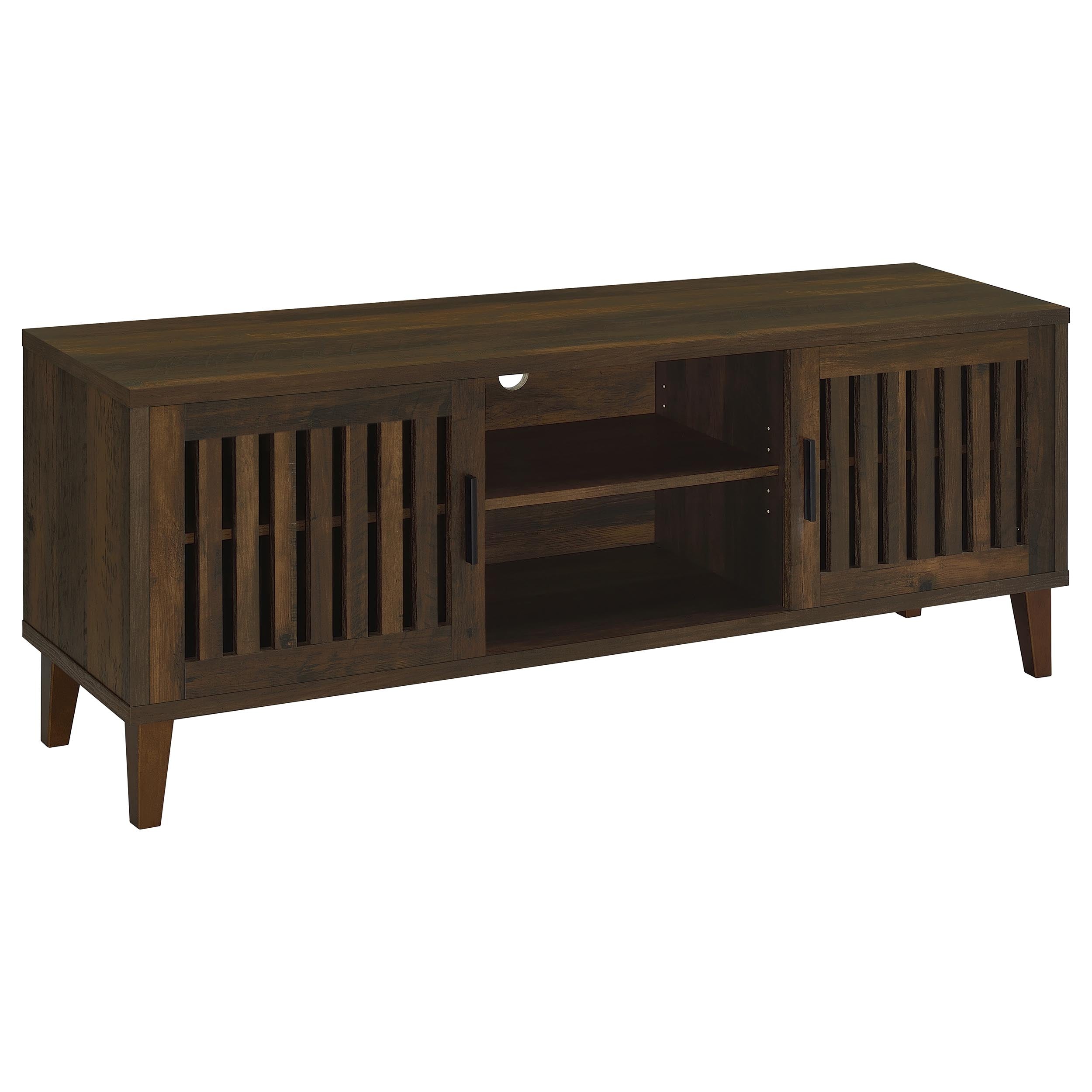 Sedona 2-door Engineered Wood 60-inch TV Stand Dark Pine — view 1