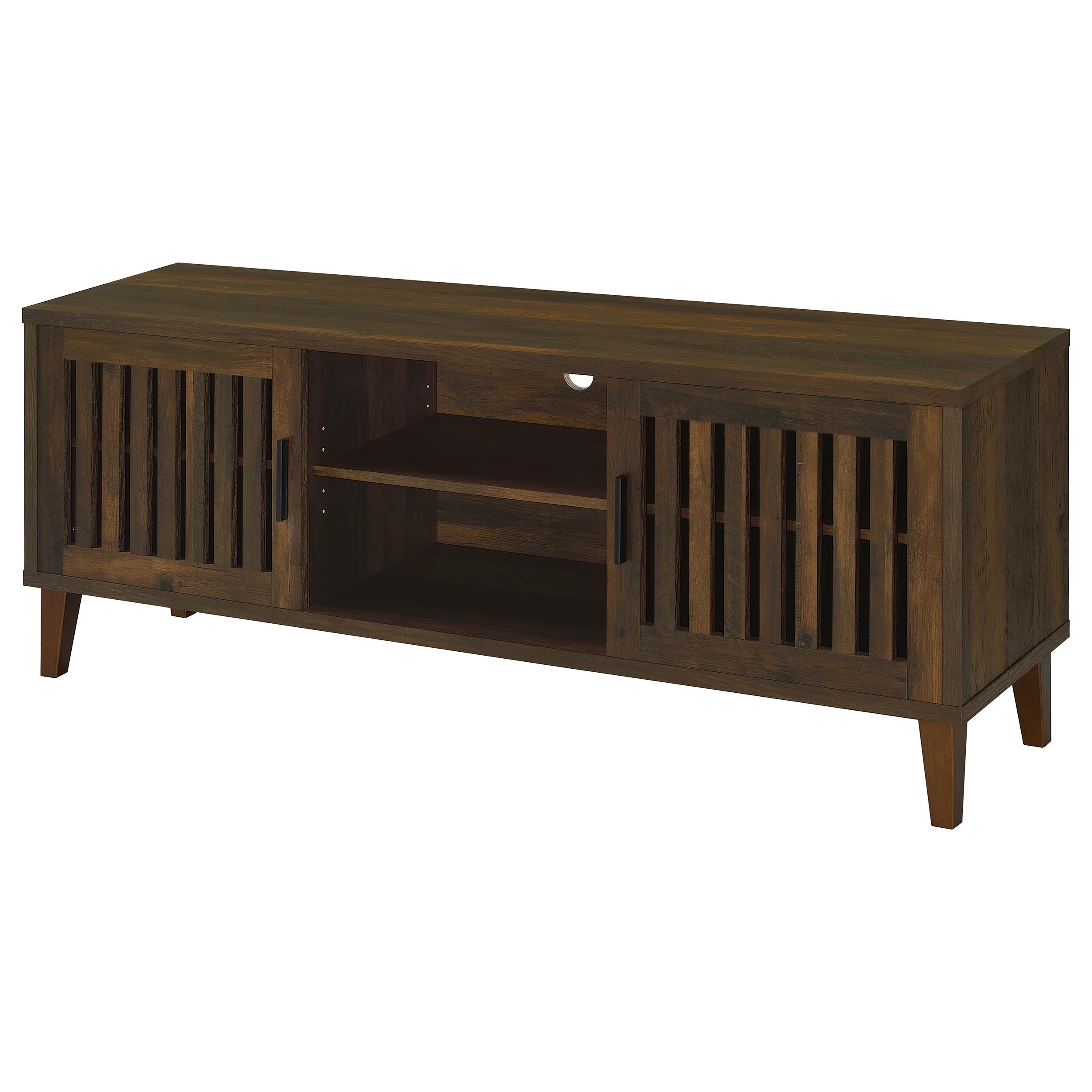 Sedona 2-door Engineered Wood 60-inch TV Stand Dark Pine — view 5