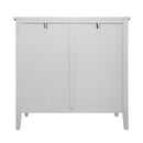 3 Drawer Cabinet, American Furniture, Suitable For Bedroom, Living Room - Light Gray