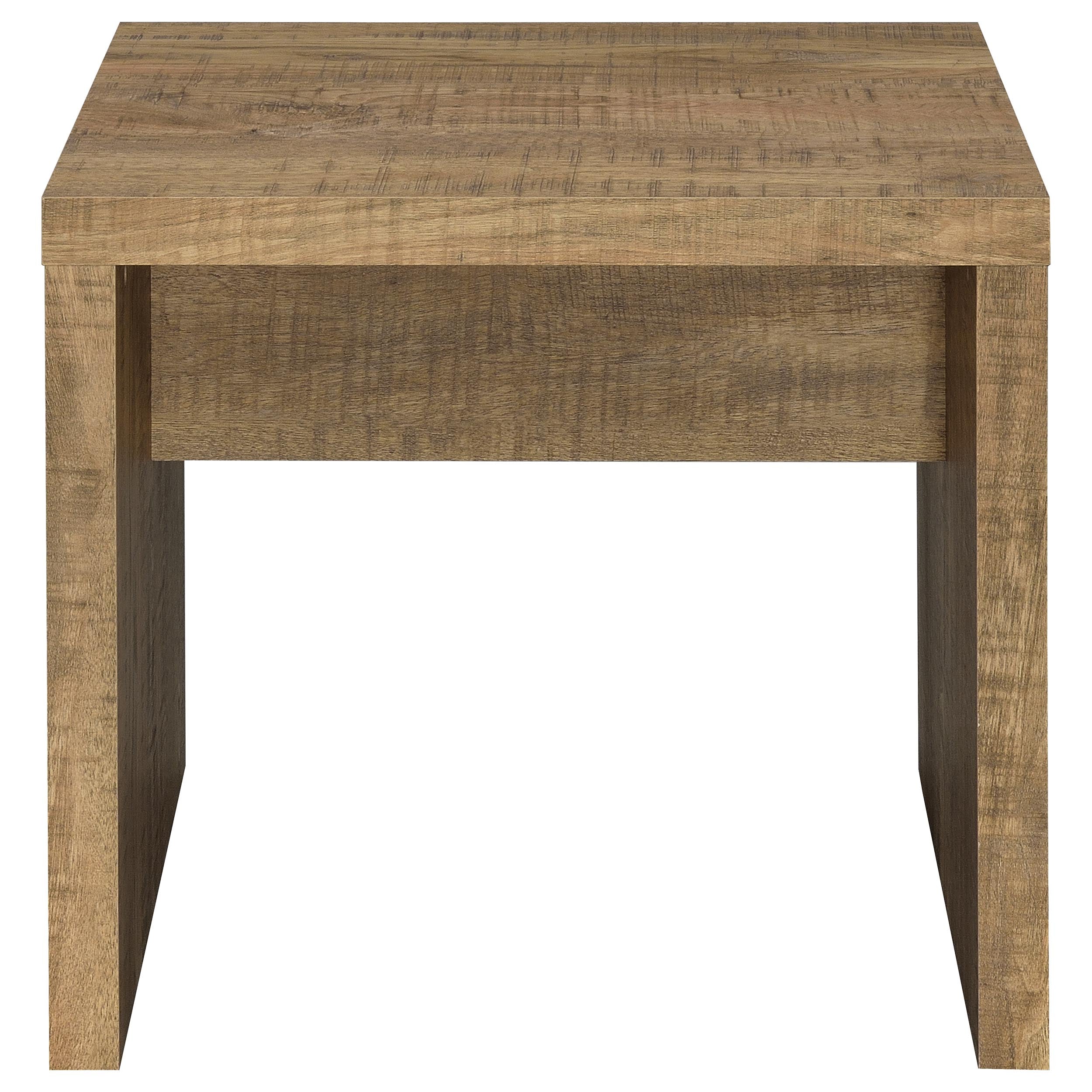 Lynette 2-piece Rectangular Coffee and End Table Set Mango — view 4
