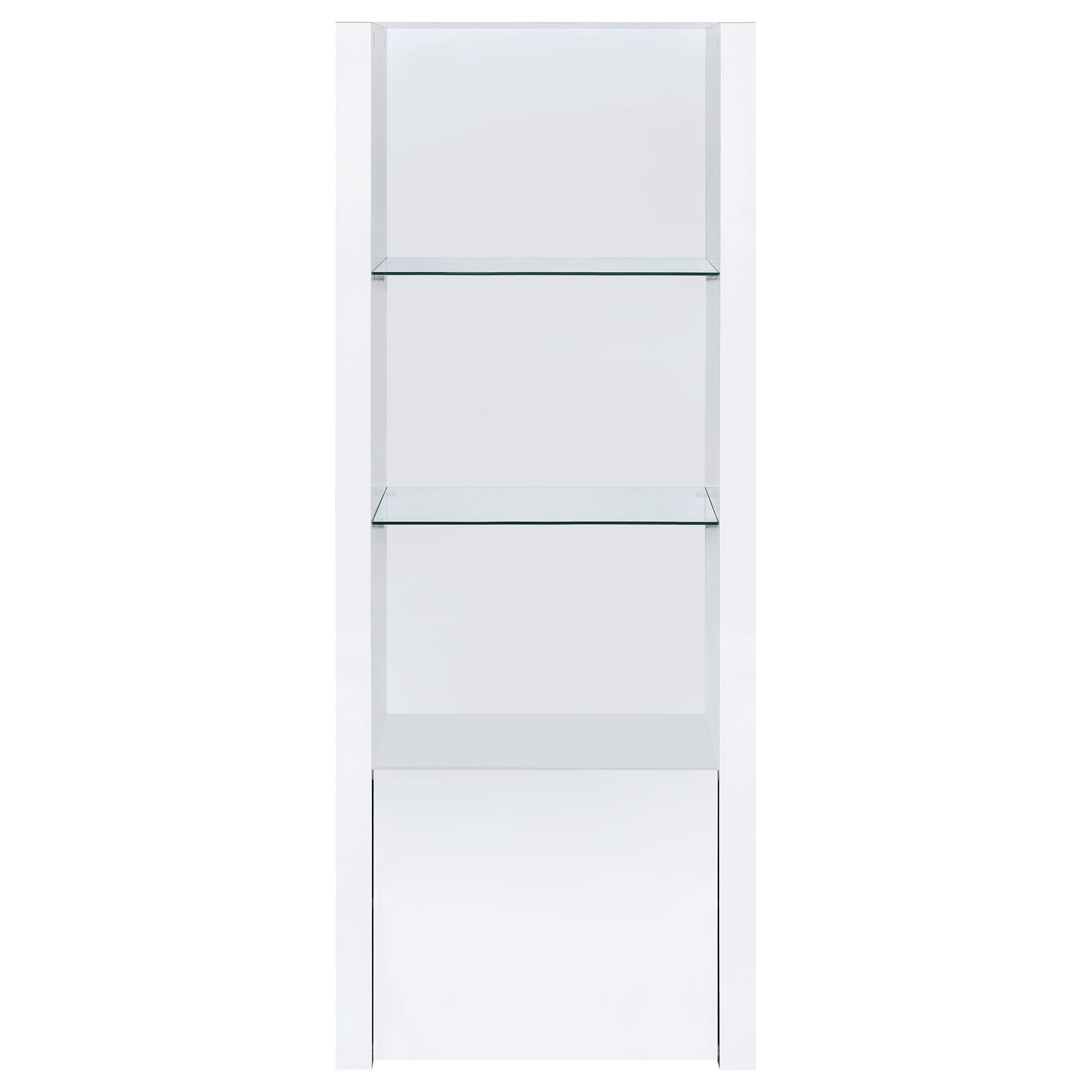Jude 3-piece 71-inch TV Entertainment Center White High Gloss — view 11