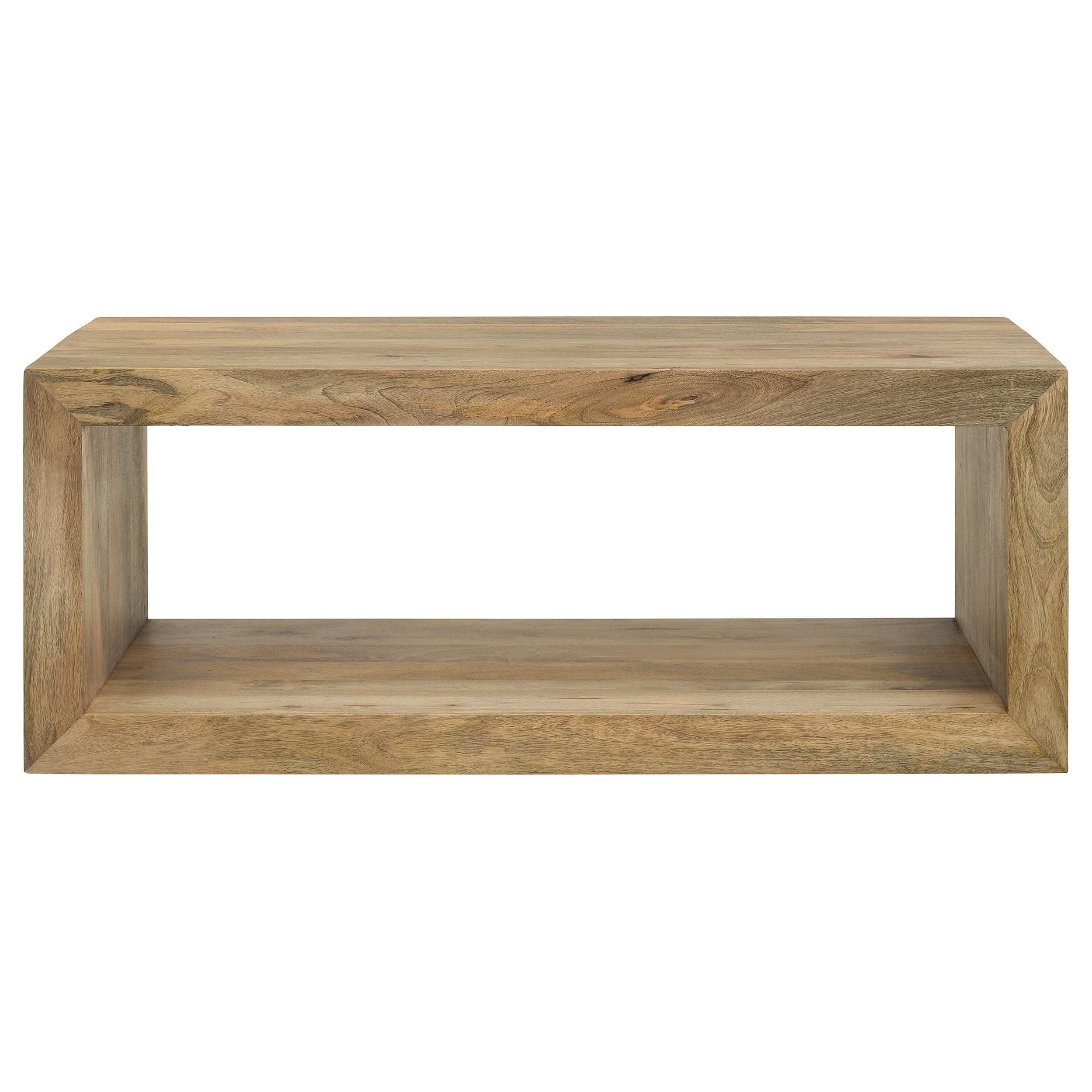 Benton 2-piece Solid Mango Coffee and End Table Set Natural — view 8