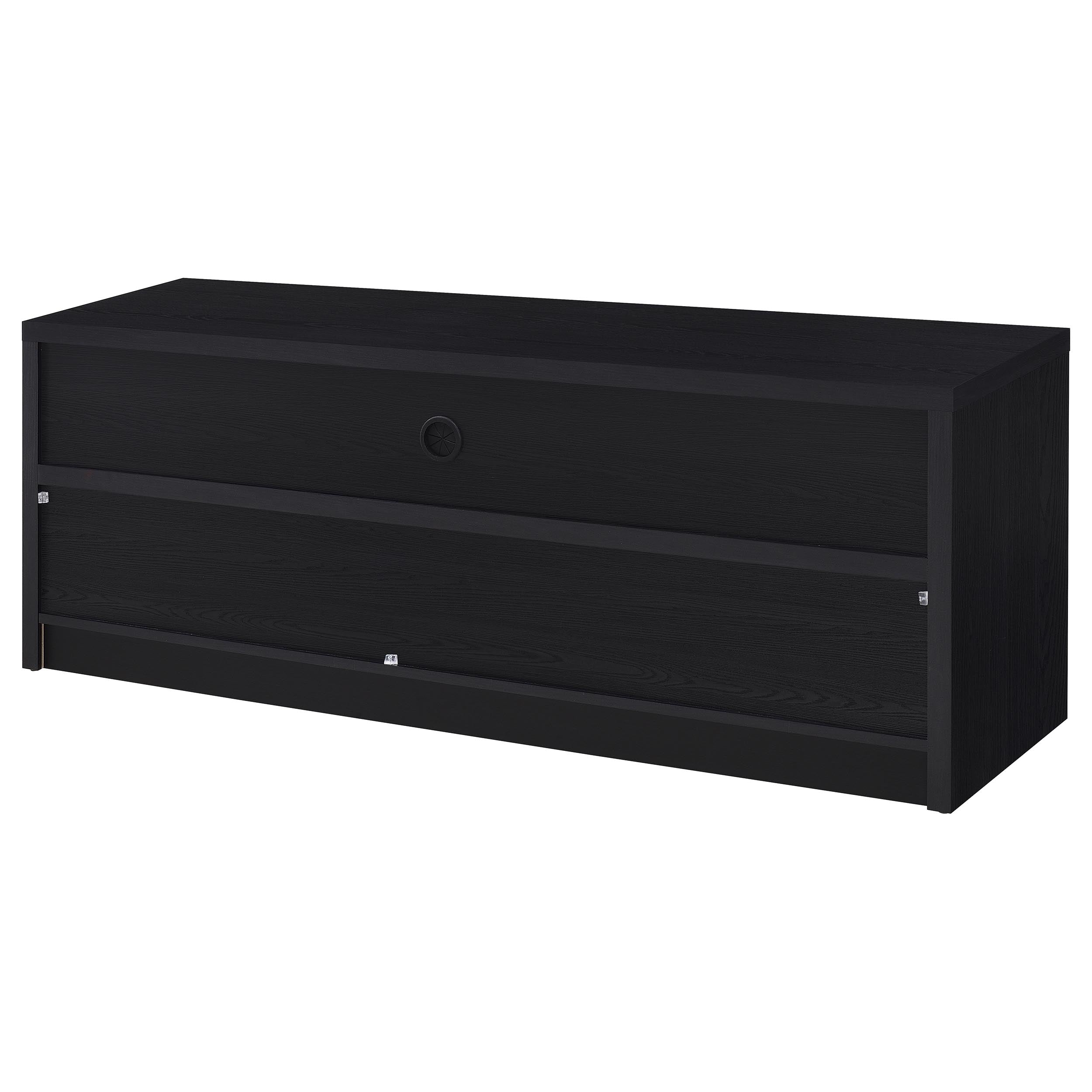 Rutland 59-inch 3-drawer TV Stand Media Console Black — view 8