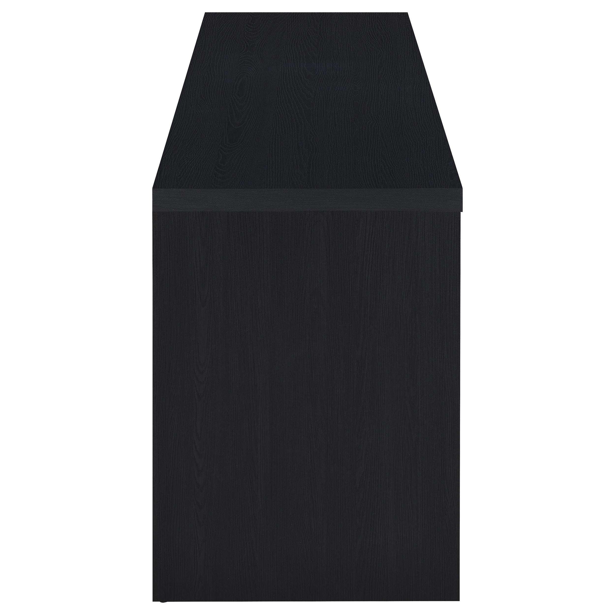 Rutland 59-inch 3-drawer TV Stand Media Console Black — view 9