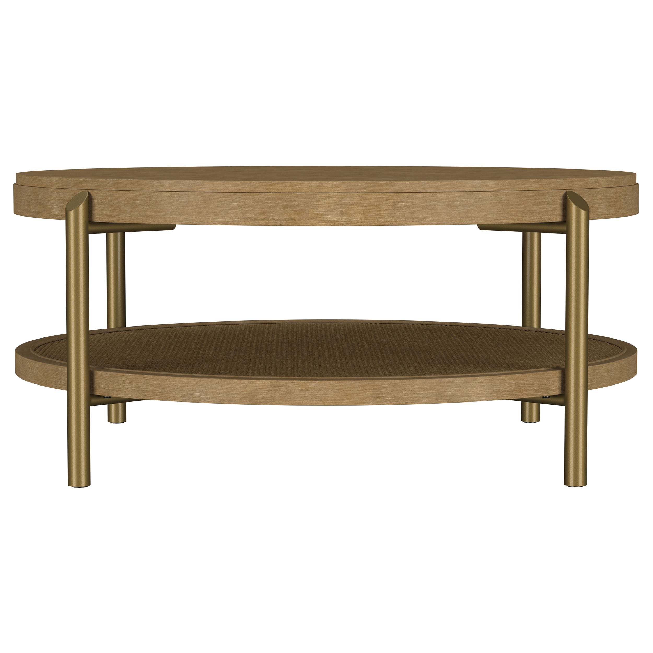 Arini 2-piece Round Coffee and End Table Set Sand Wash — view 8
