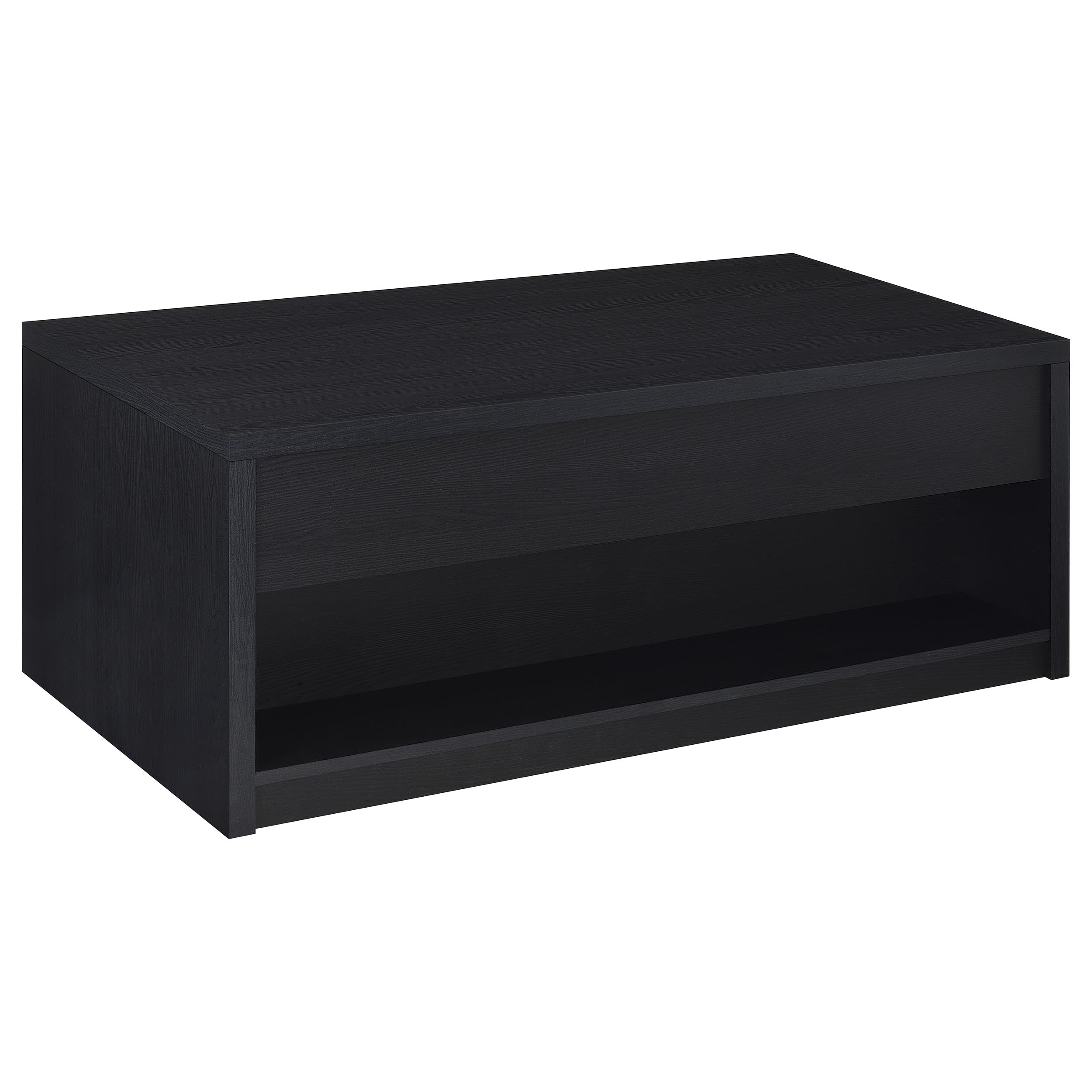 Knapp 3-piece Lift Top Coffee Table Set Black — view 13