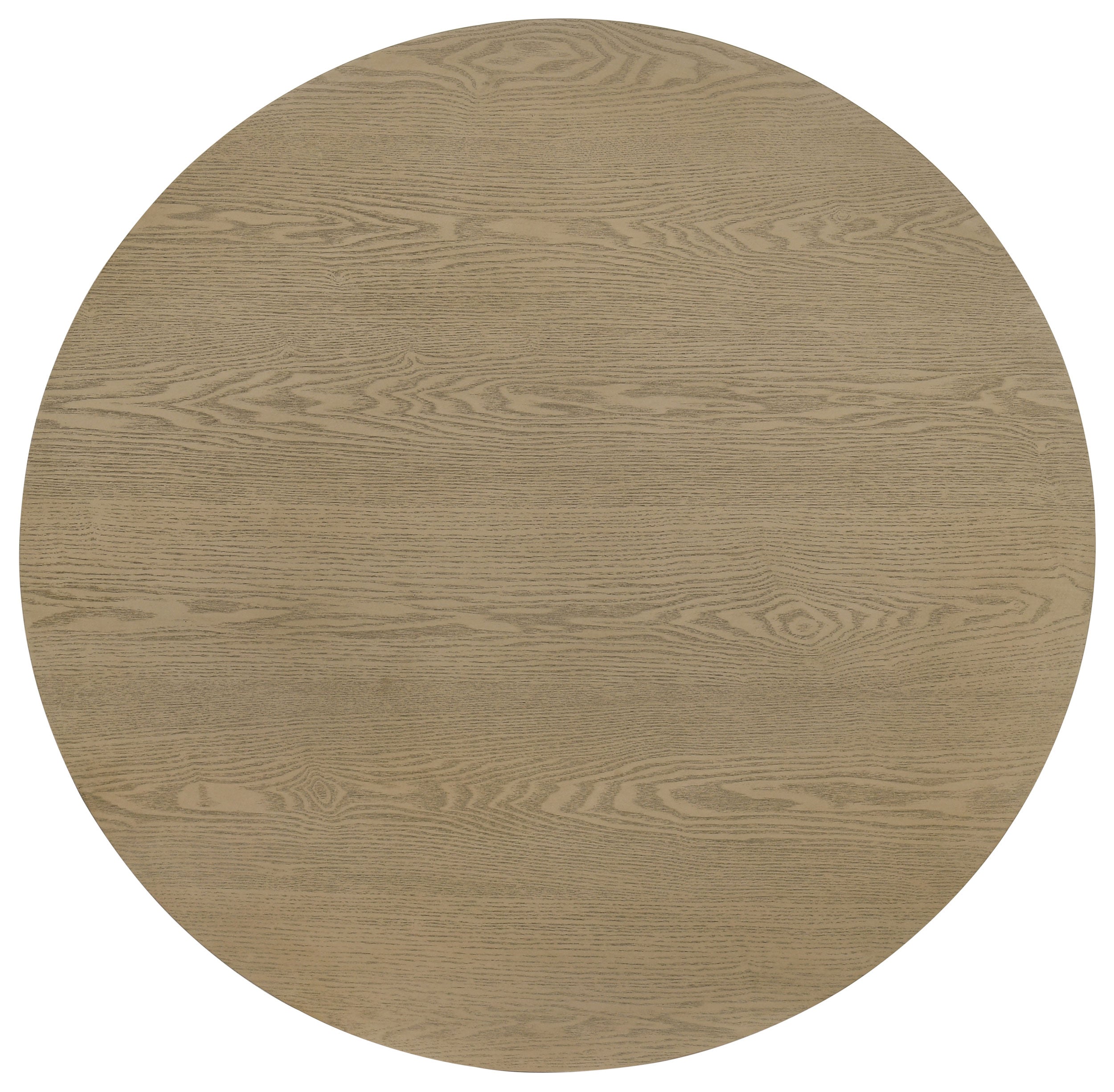 Hamlyn Round Fluted Occasional Cocktail Coffee Table Natural Oak — view 3