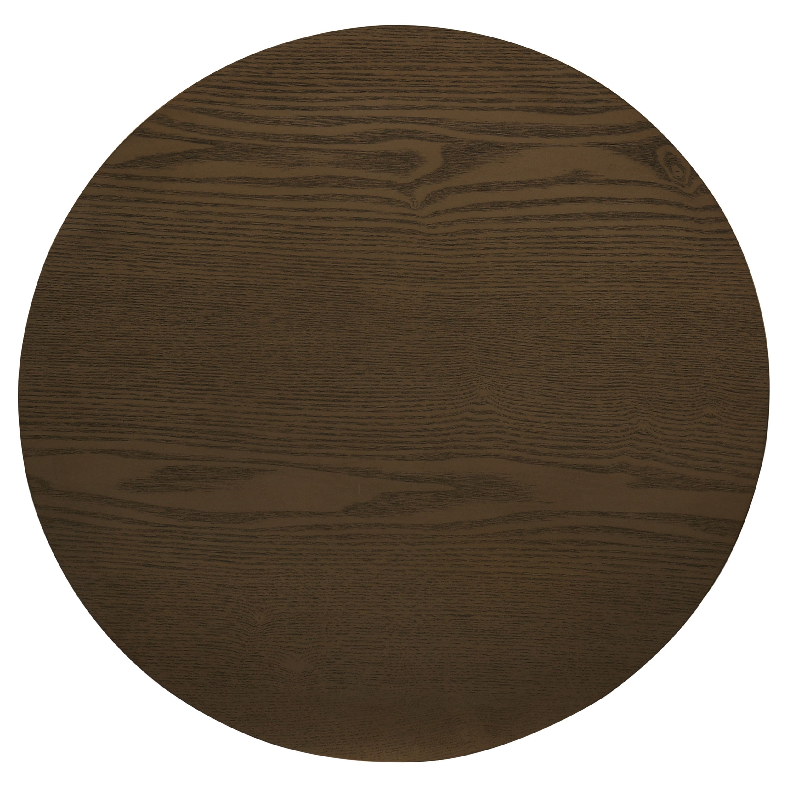 Hamlyn 3-piece Round Fluted Coffee and End Table Set Walnut — view 4