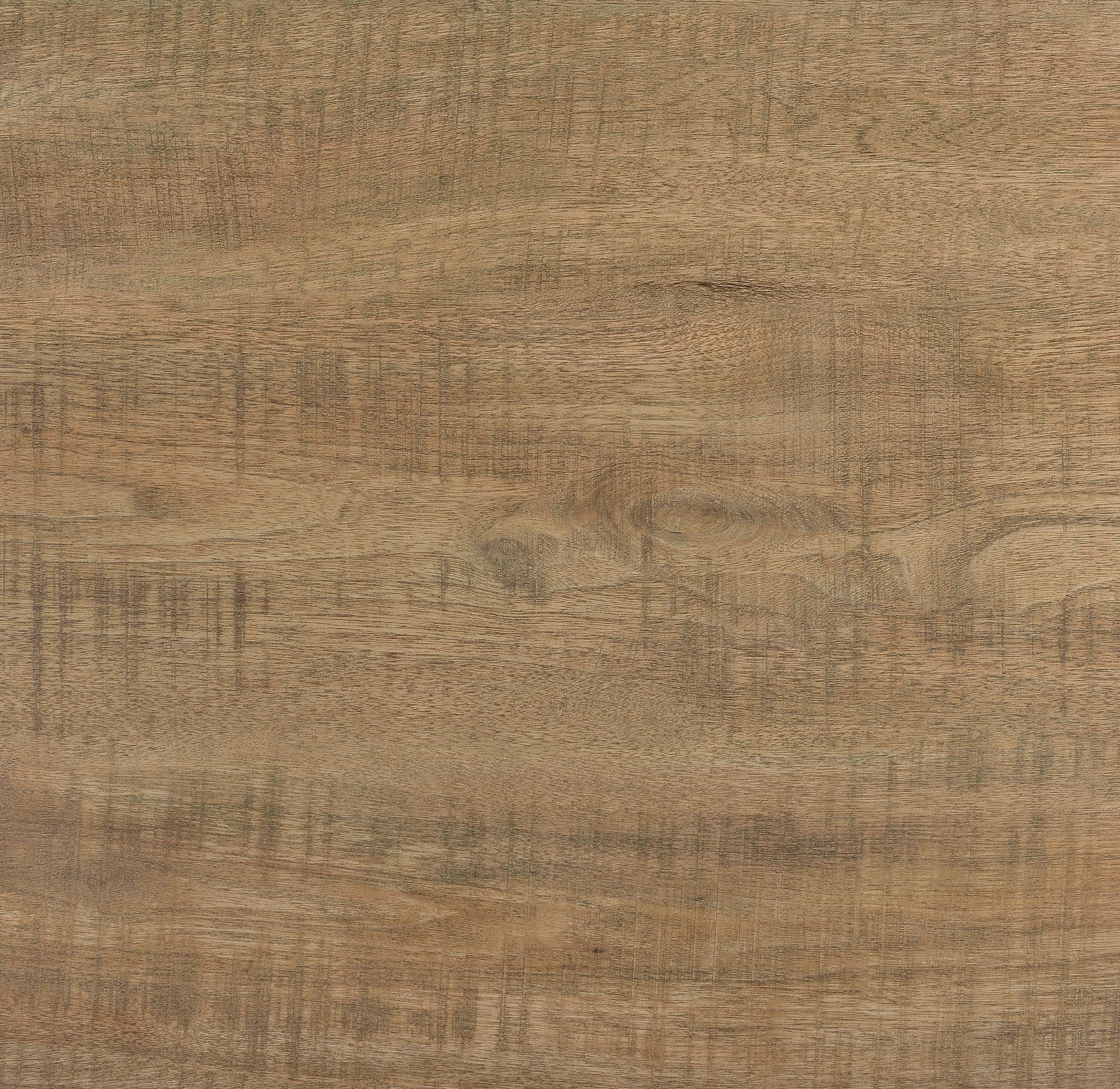 Devar Square Engineered Wood End Table Mango Brown — view 5