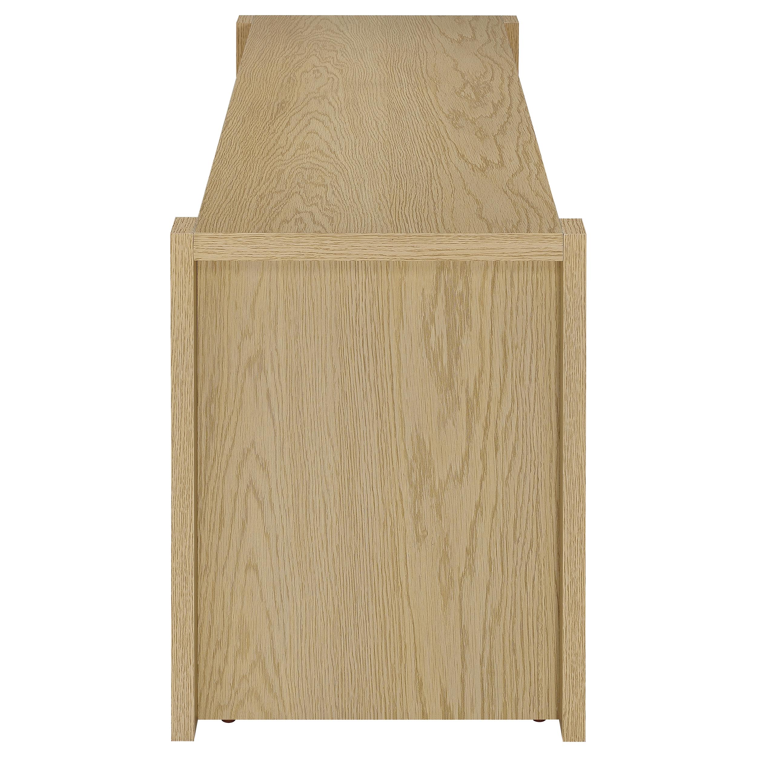 Laurelton 60-inch 2-door TV Stand Media Console Light Oak — view 6