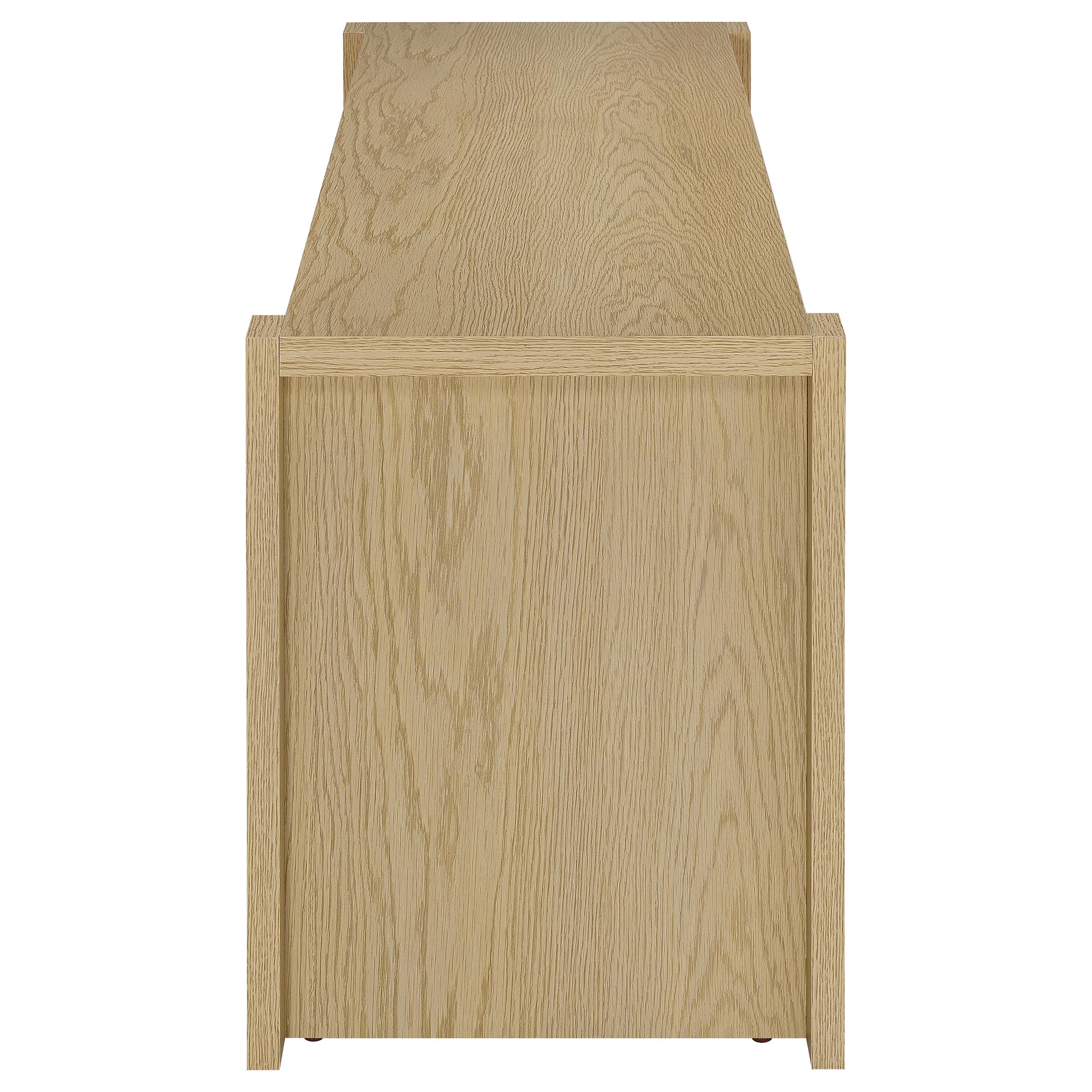 Laurelton 60-inch 2-door TV Stand Media Console Light Oak — view 9