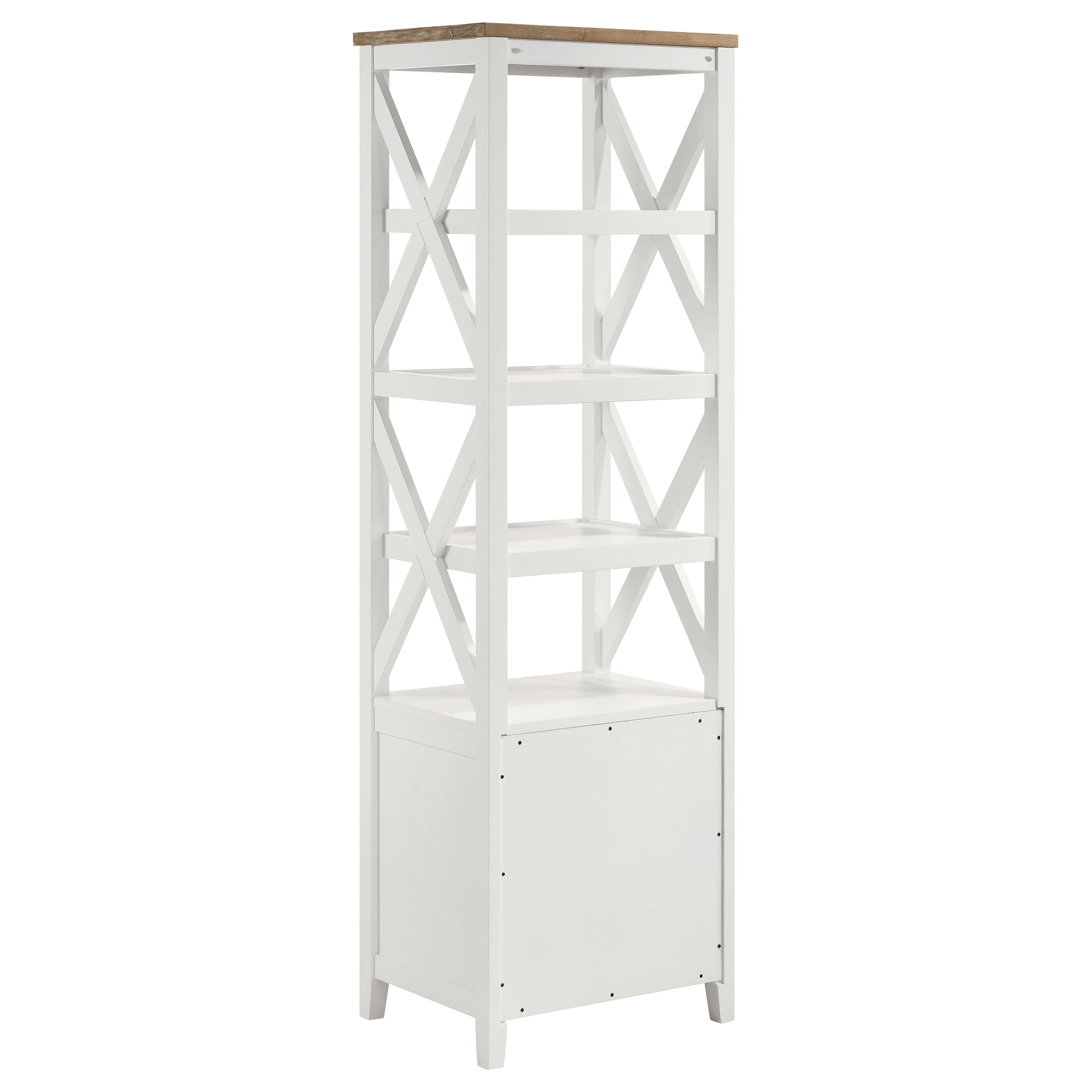 Hollis 3-piece 67-inch TV Stand Entertainment Center White — view 8