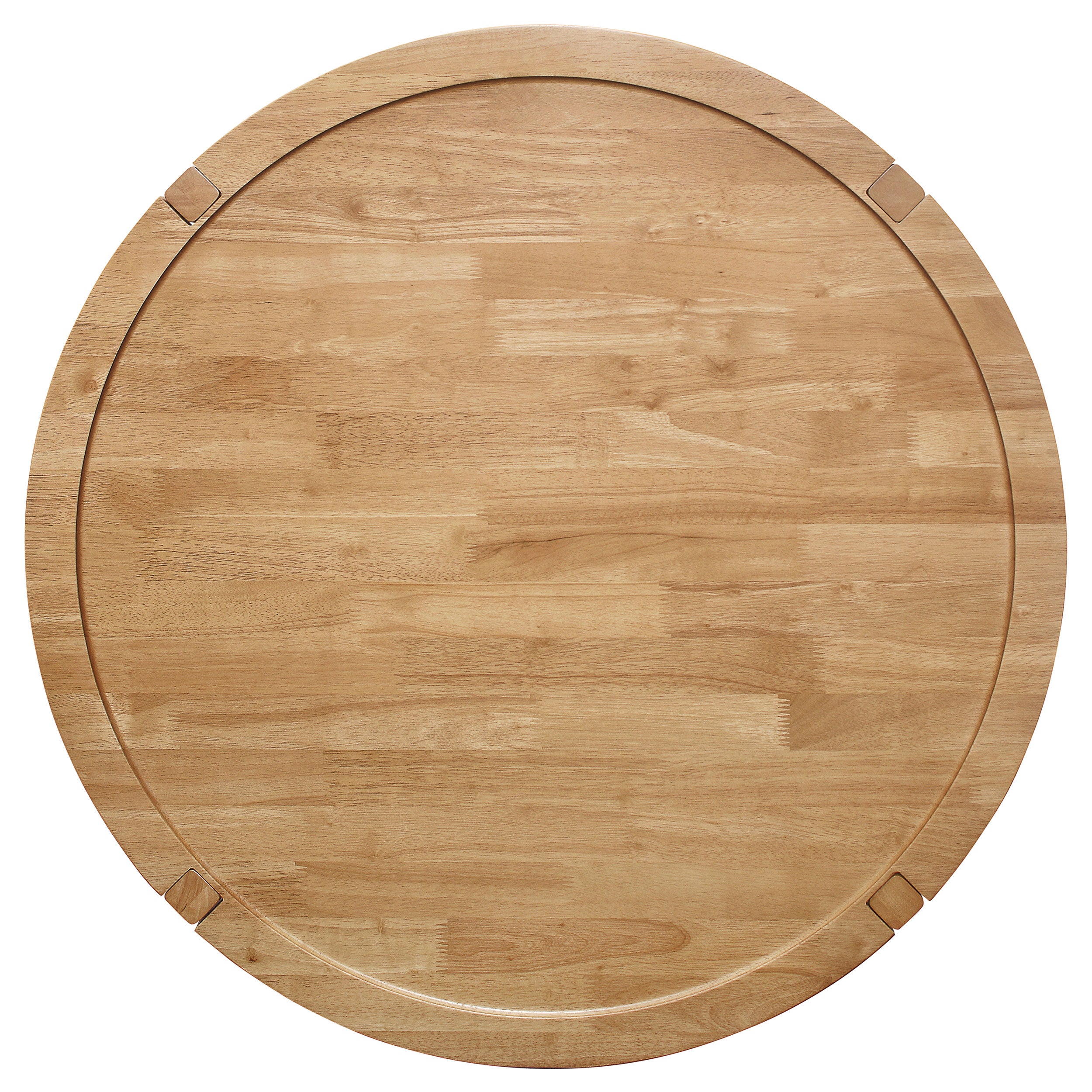 Camillo 3-piece Round Coffee and End Table Set Maple — view 10