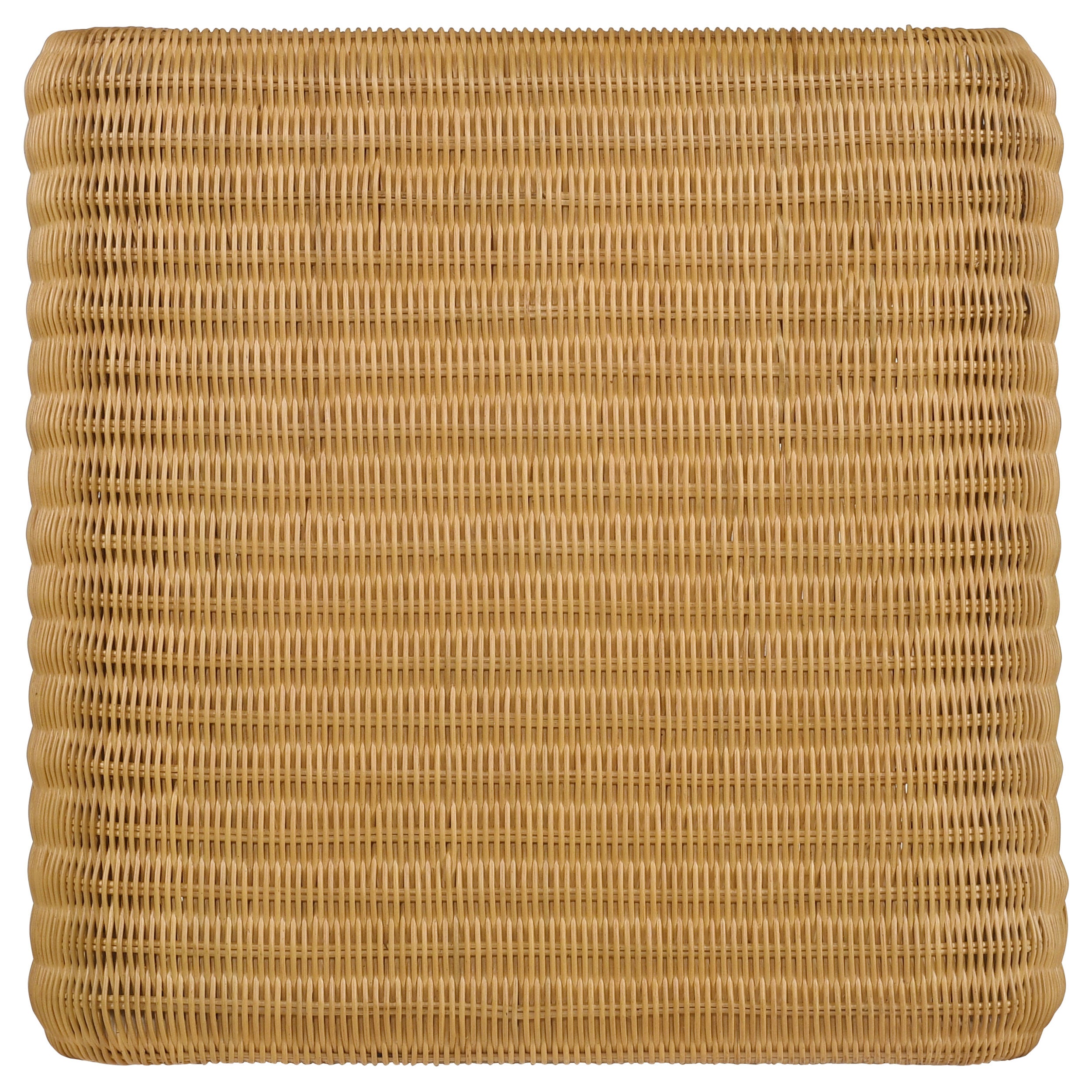 Cahya Square Woven Rattan End Table Natural — view 5