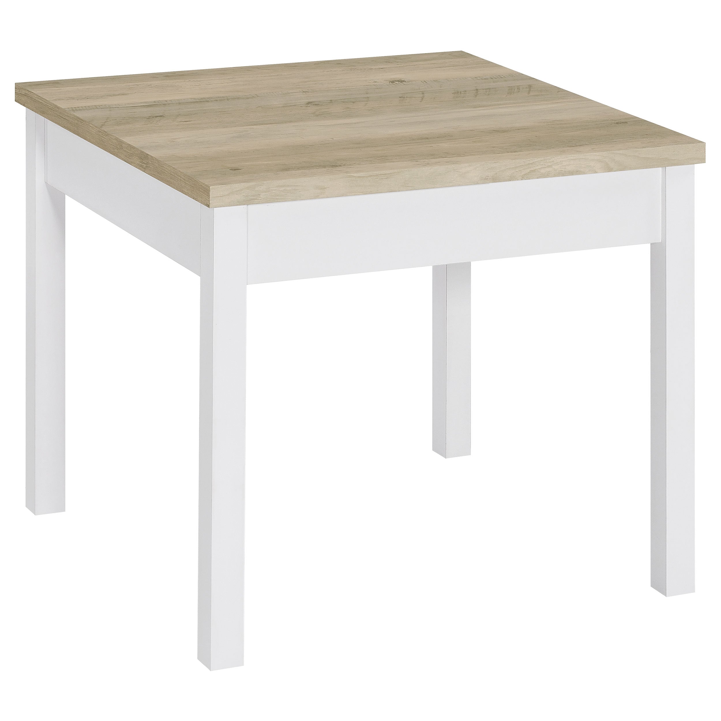 Stacie 3-piece Coffee Table Set Distressed Pine and White — view 6
