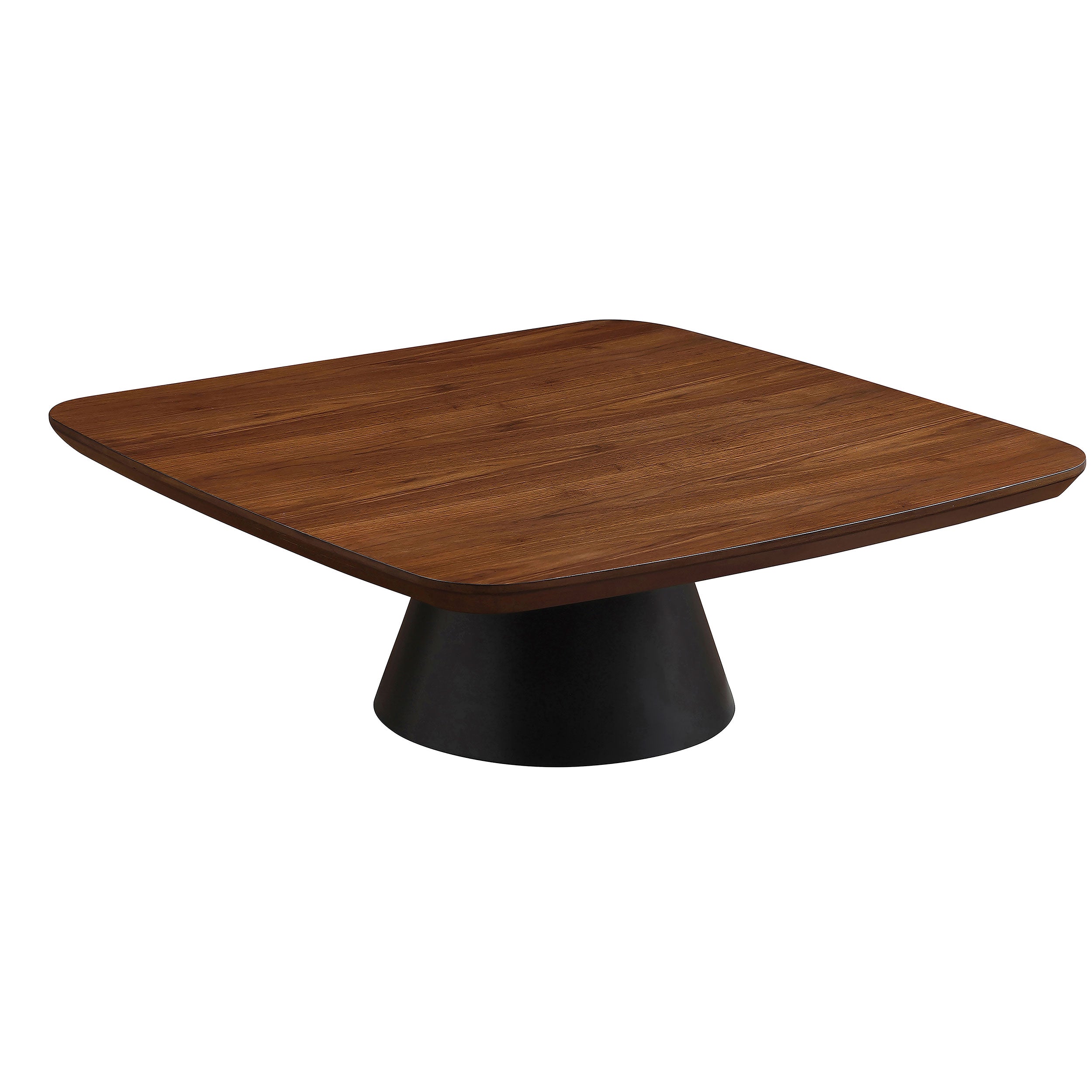 Eason 2-piece Coffee Table Set Walnut and Black — view 3