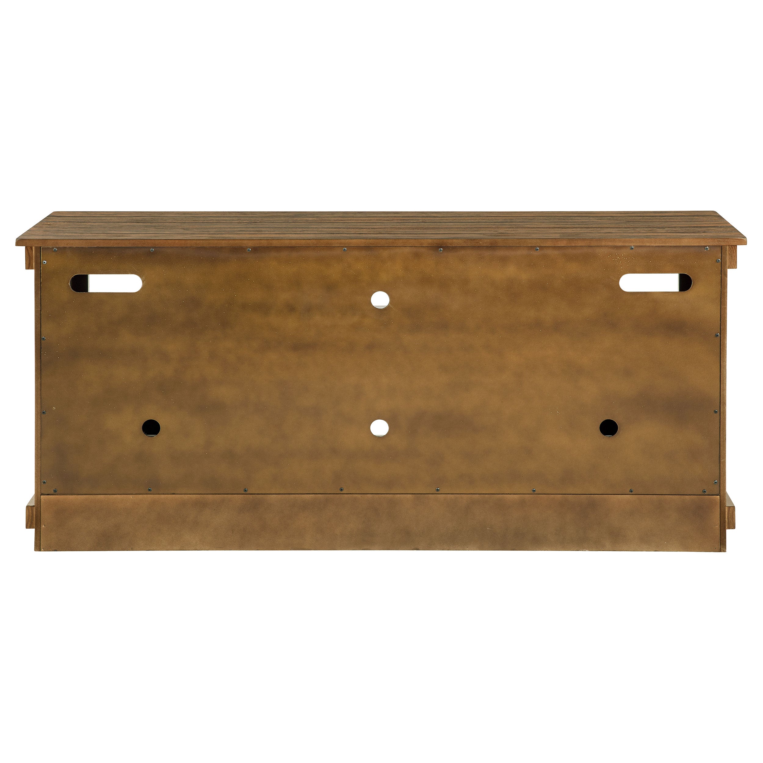Payne 60-inch TV Stand Media Console Distressed Brown — view 8