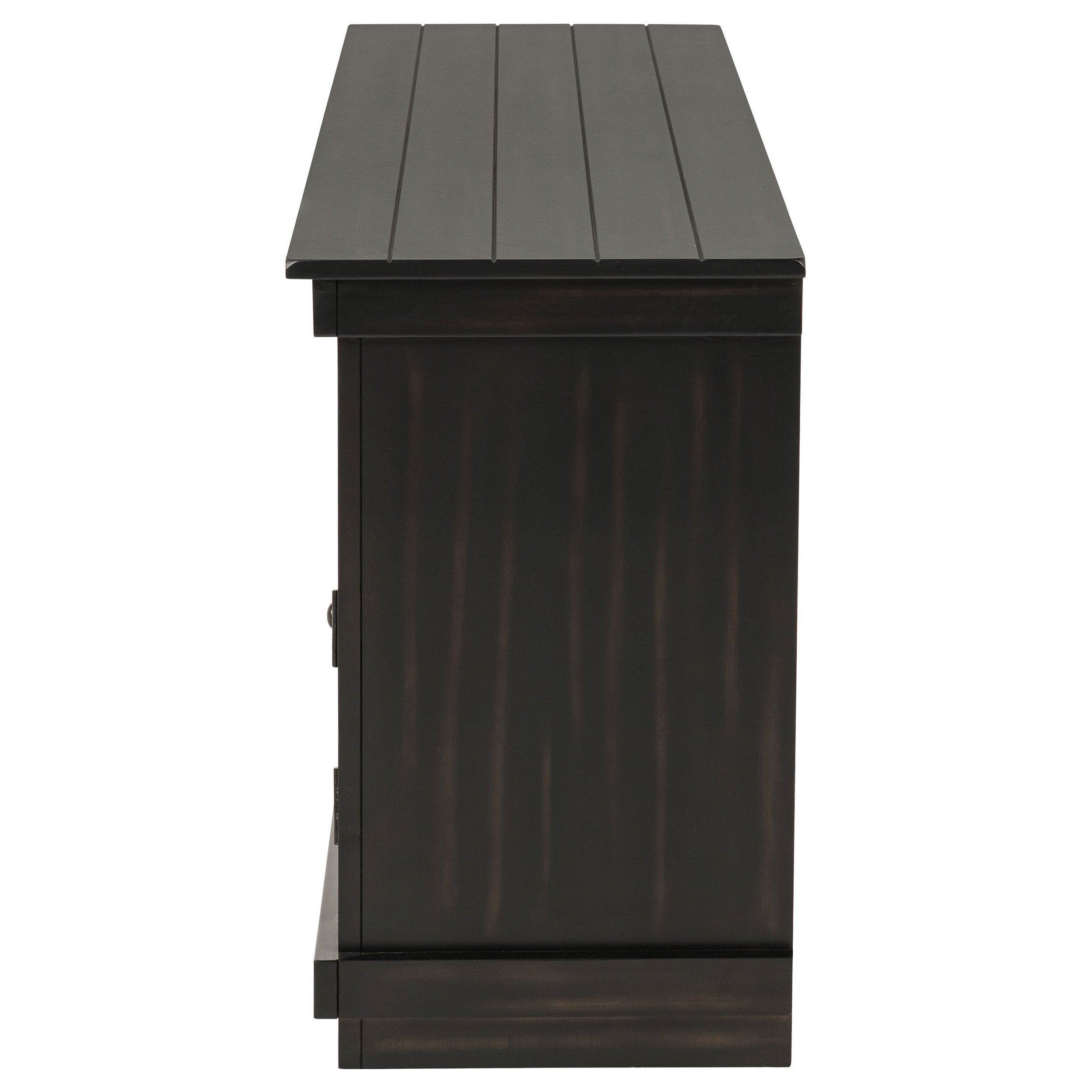 Payne 60-inch TV Stand Media Console Distressed Java — view 6