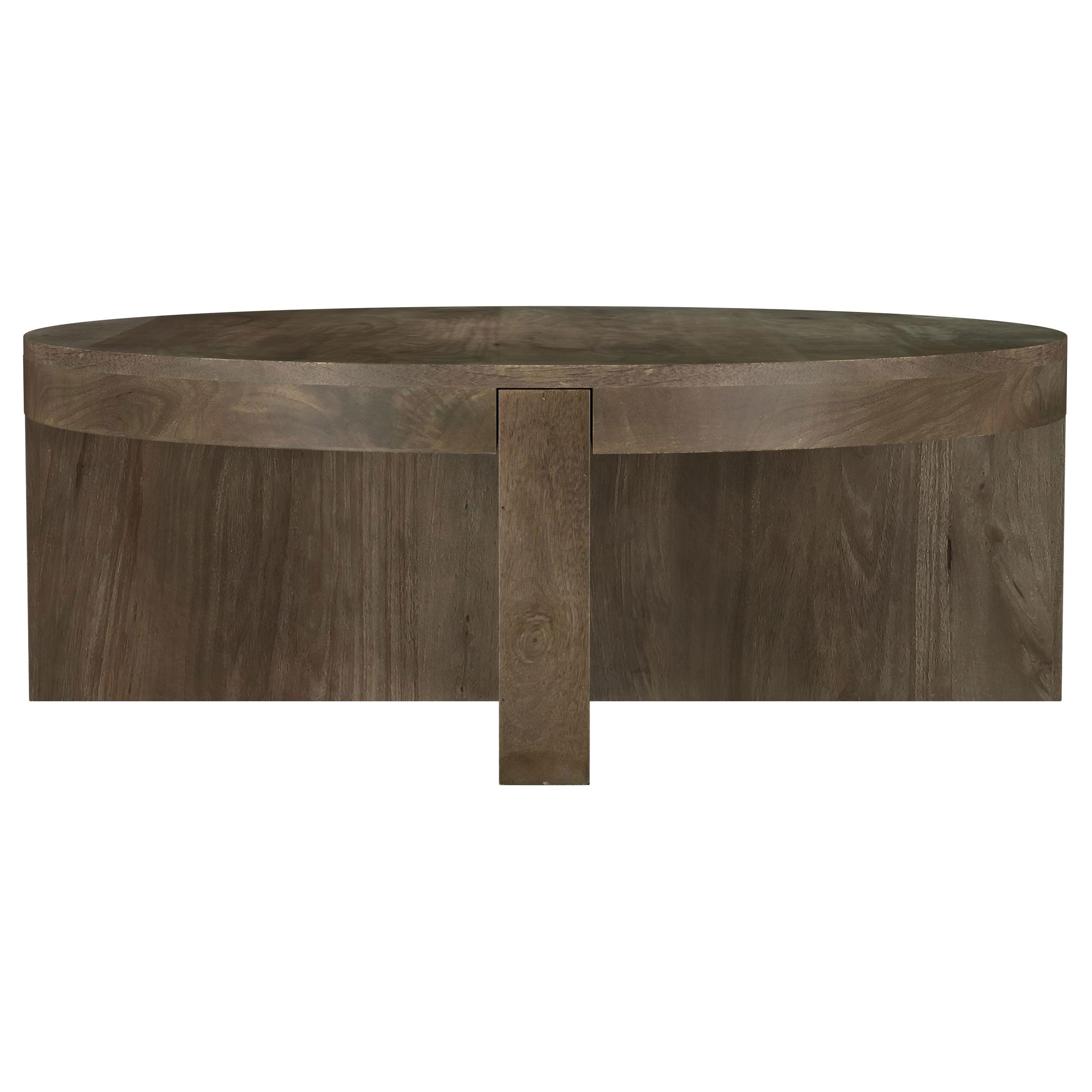 Kinkaid 3-piece Solid Wood Coffee and End Table Set Brown — view 7