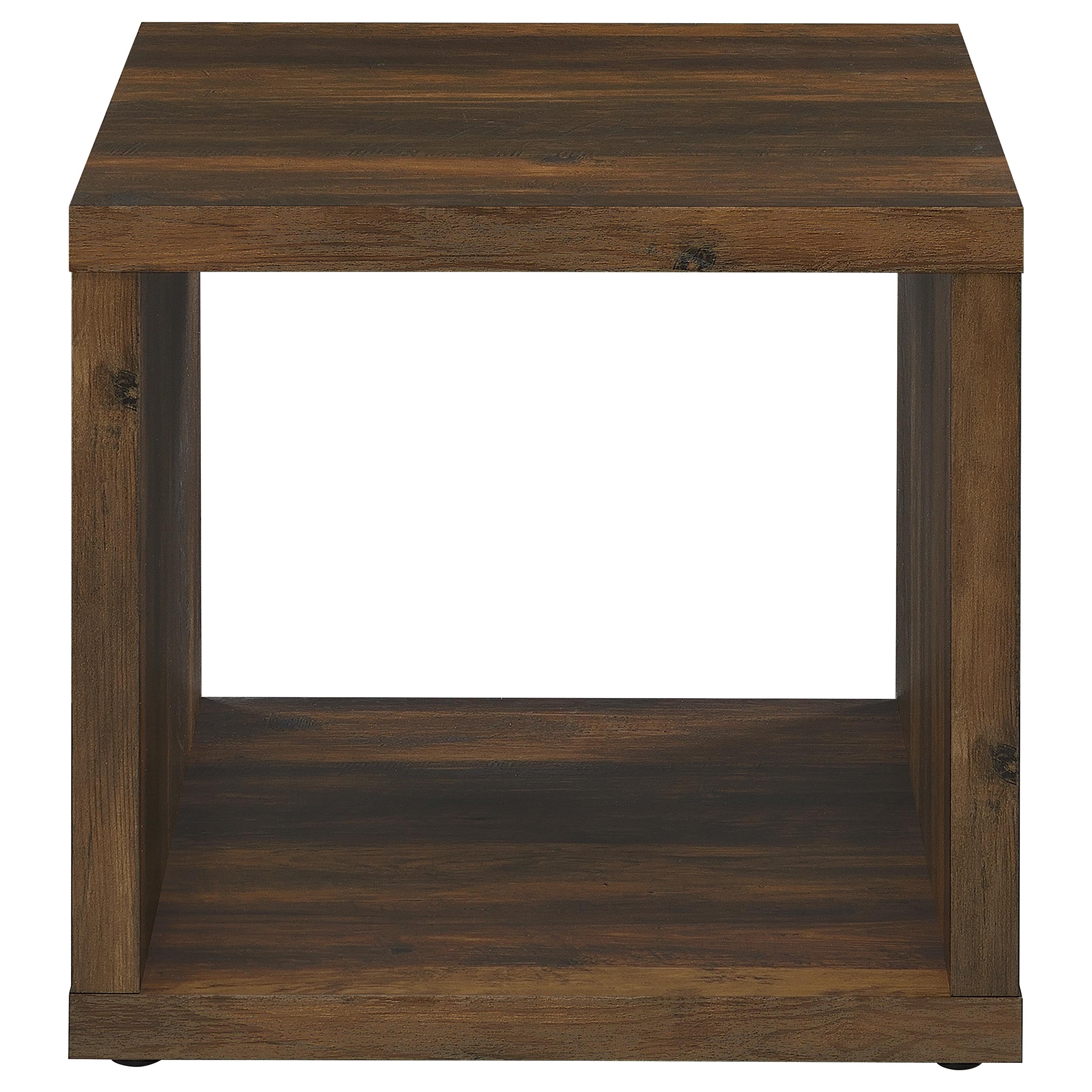 Frisco 2-piece Coffee and End Table Set Dark Pine — view 4