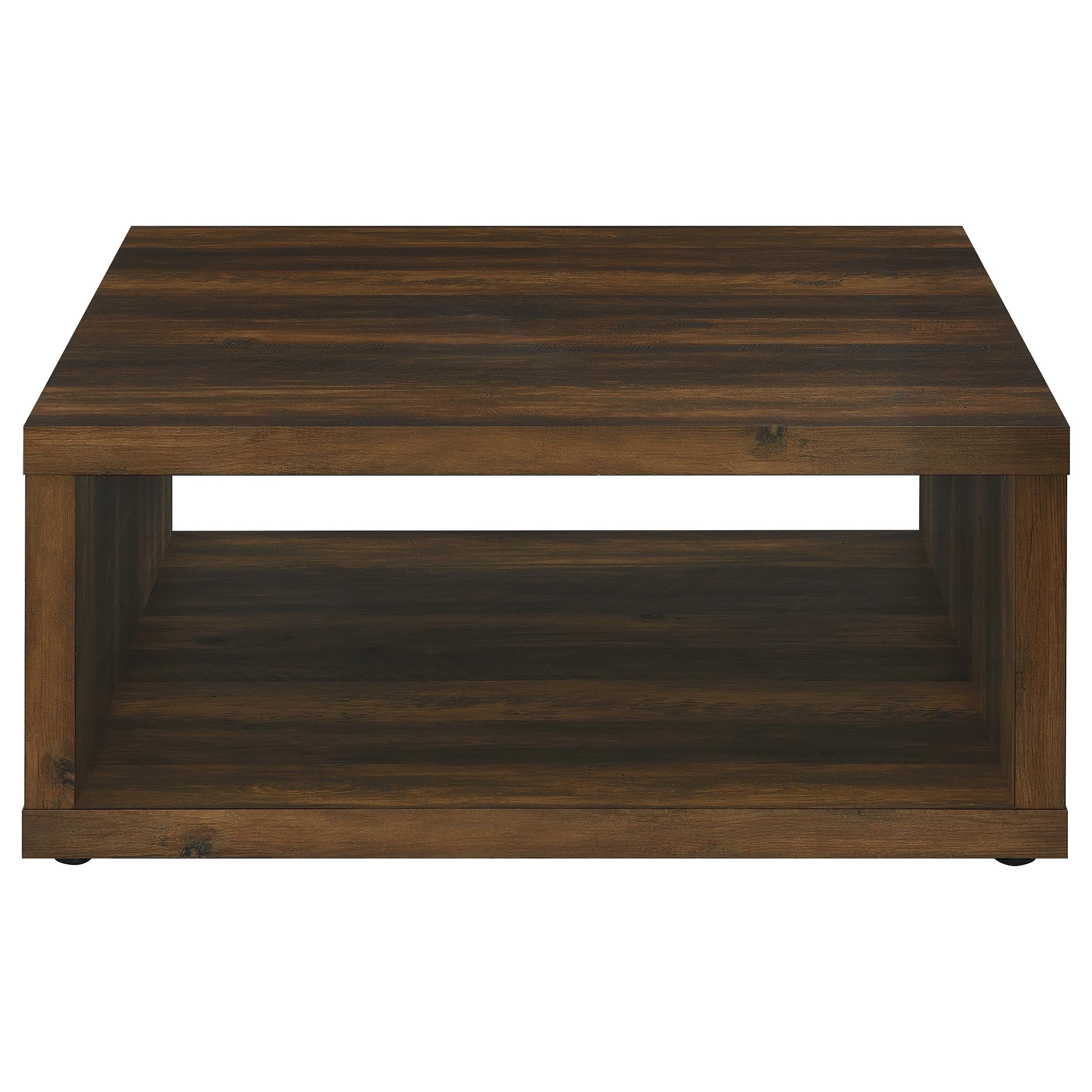 Frisco Square Engineered Wood Coffee Table Dark Pine — view 3