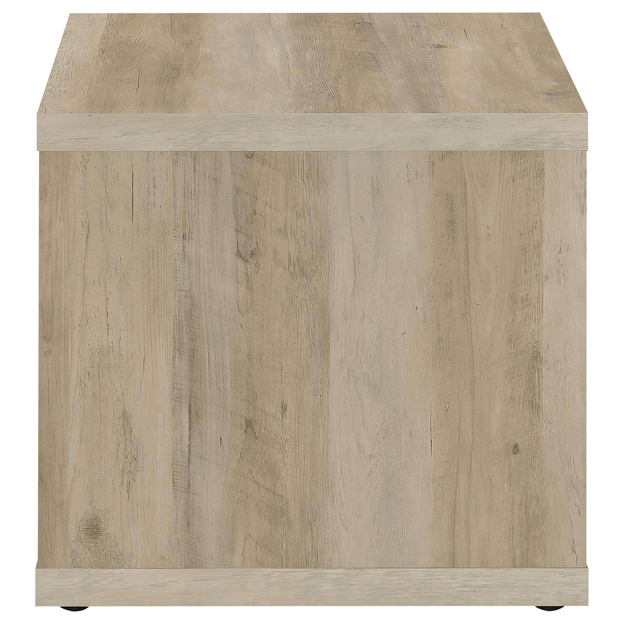 Frisco 2-piece Coffee and End Table Set Distressed Pine — view 6