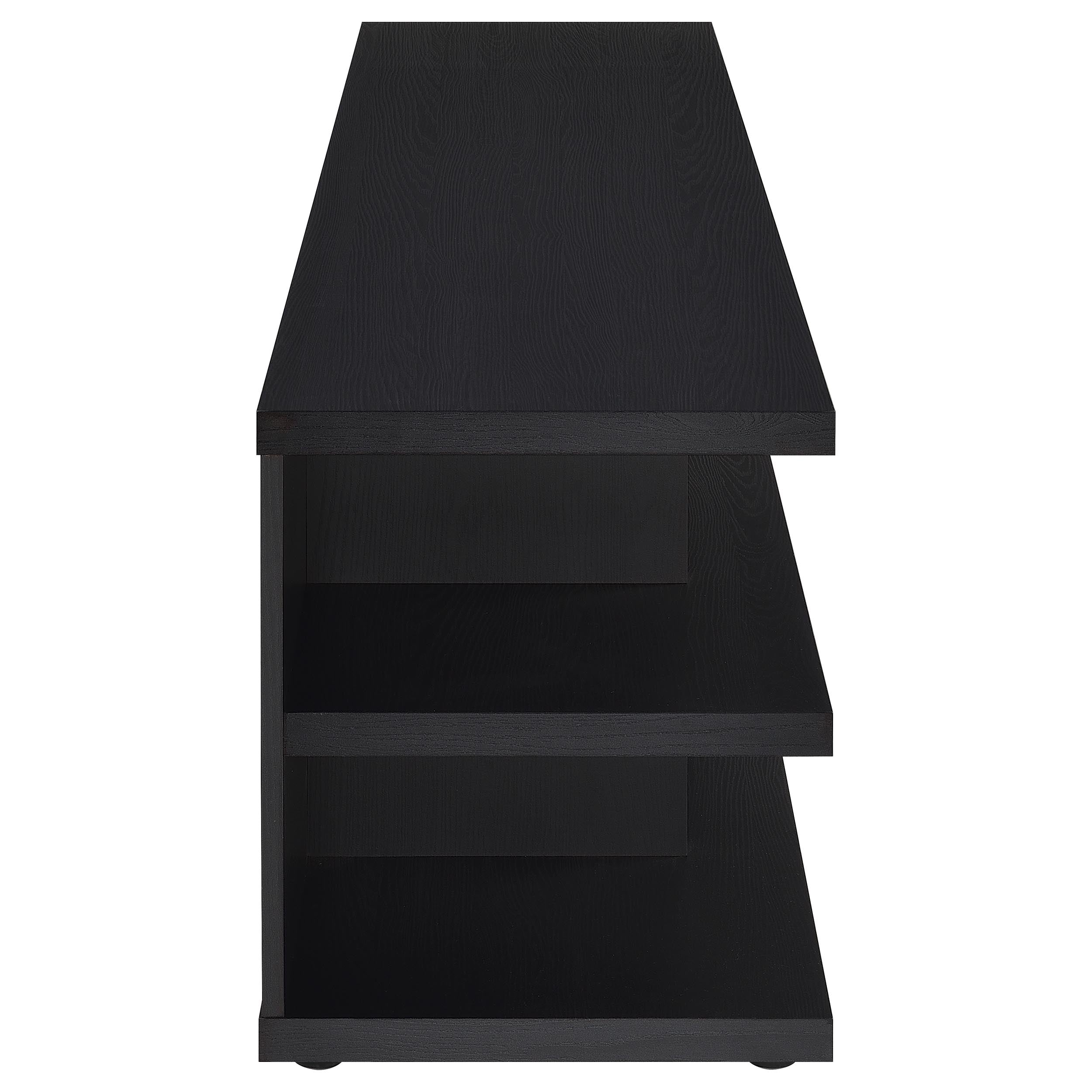 Cartmill 78-inch 2-tier TV Stand Media Console Black — view 8