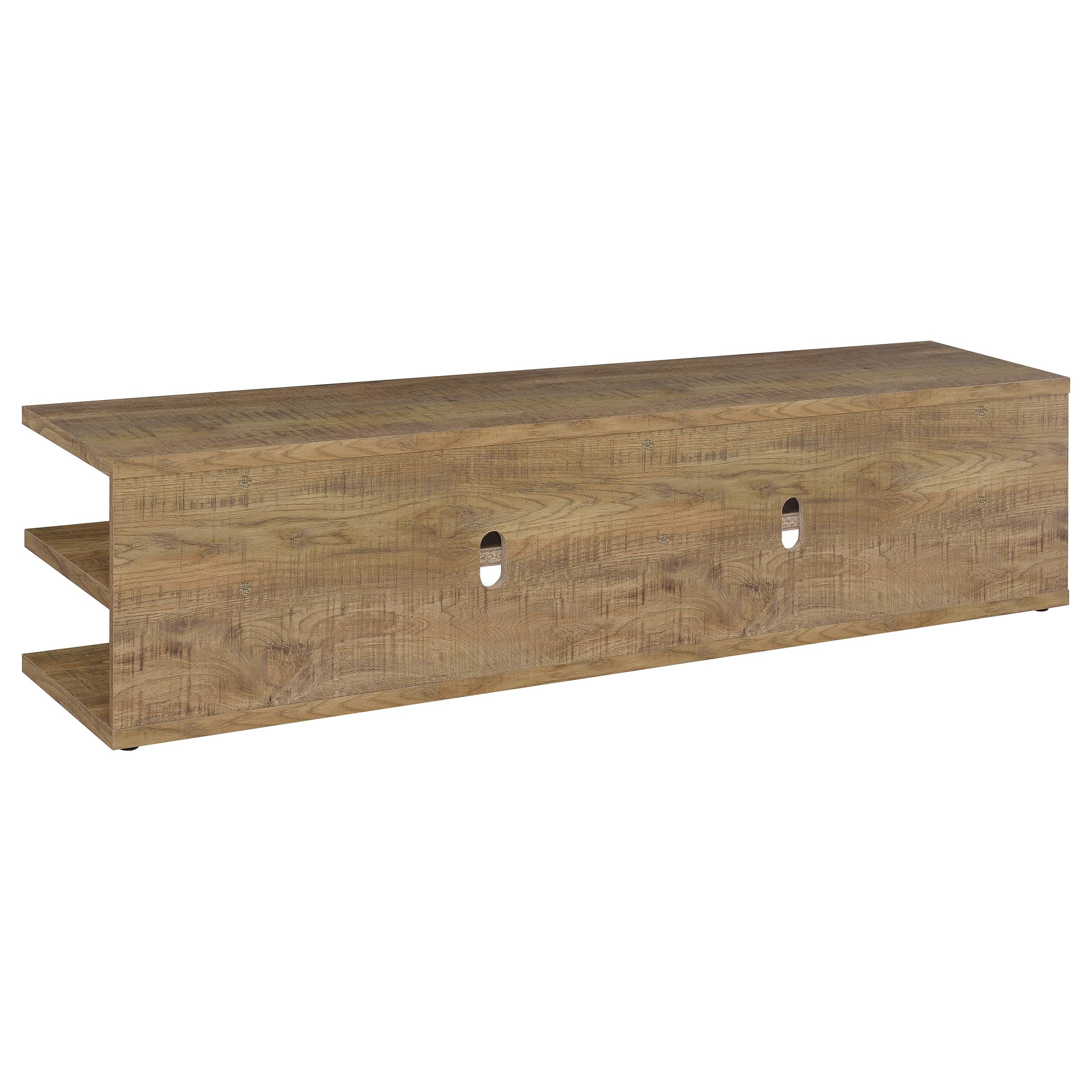 Cartmill 78-inch 2-tier TV Stand Media Console Mango — view 6