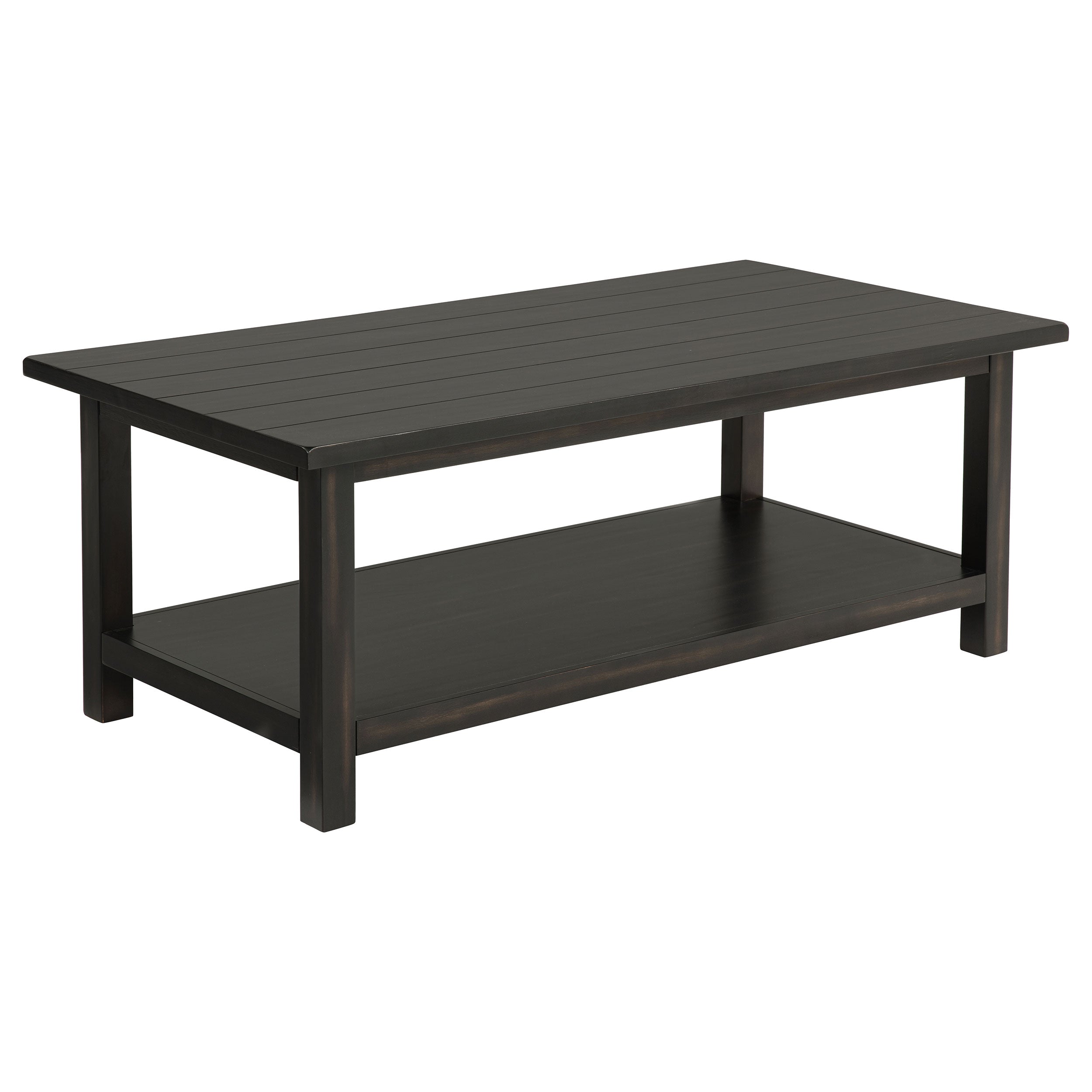 Payne 2-piece Coffee and 1-drawer End Table Set Java — view 7