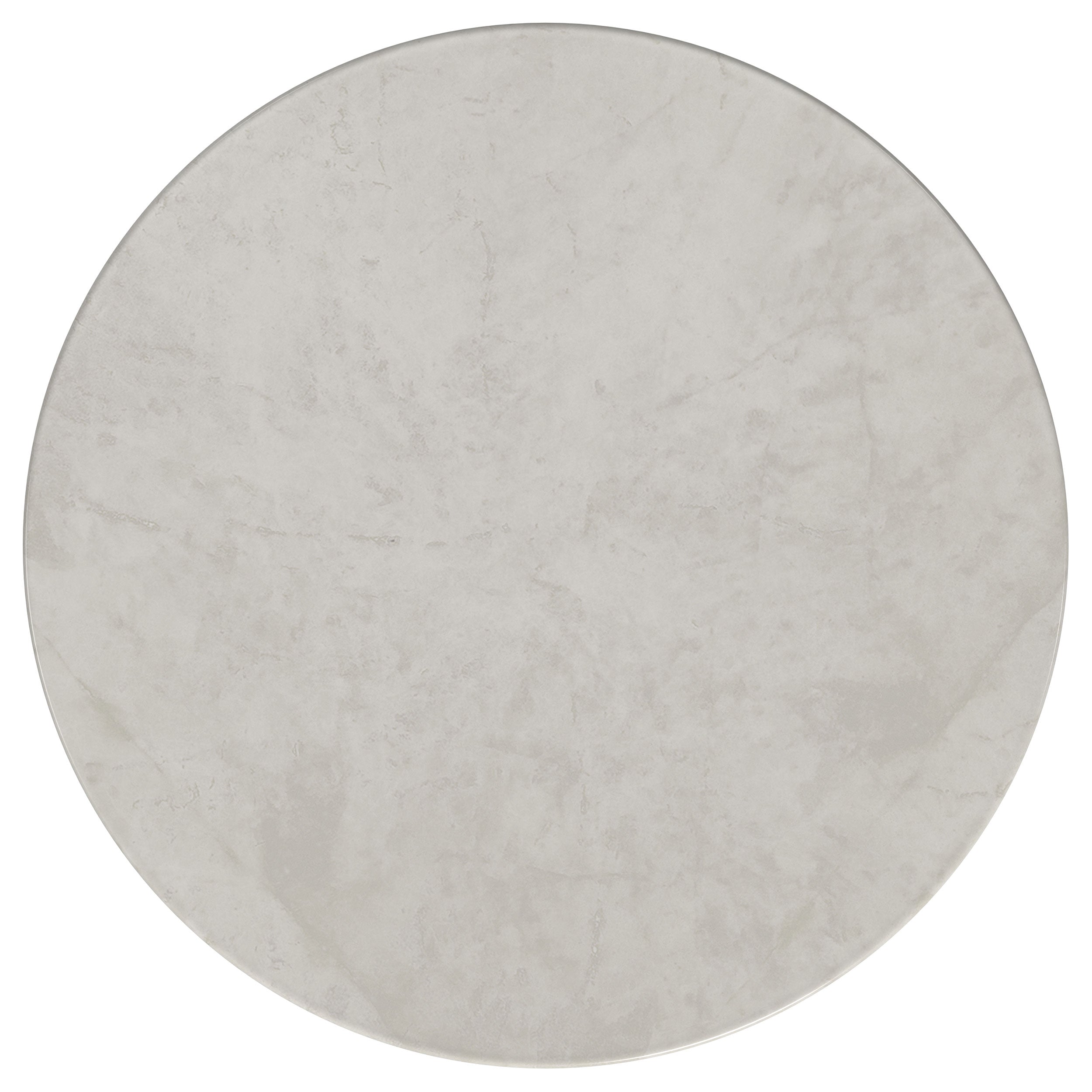Hermas 2-piece Round Marble Coffee and End Table Set White — view 12