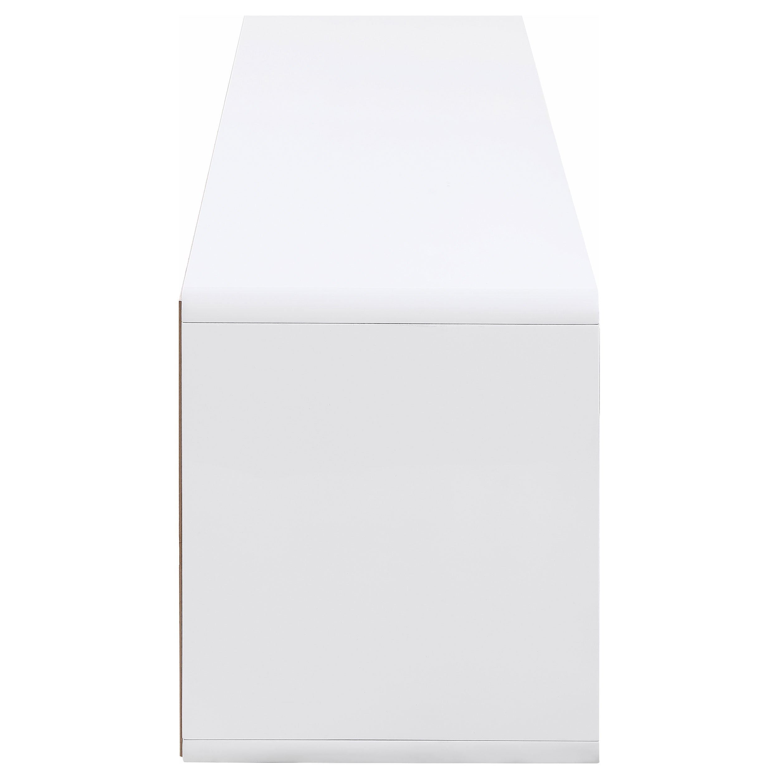 Ellice 71-inch TV Stand Media Console White — view 5