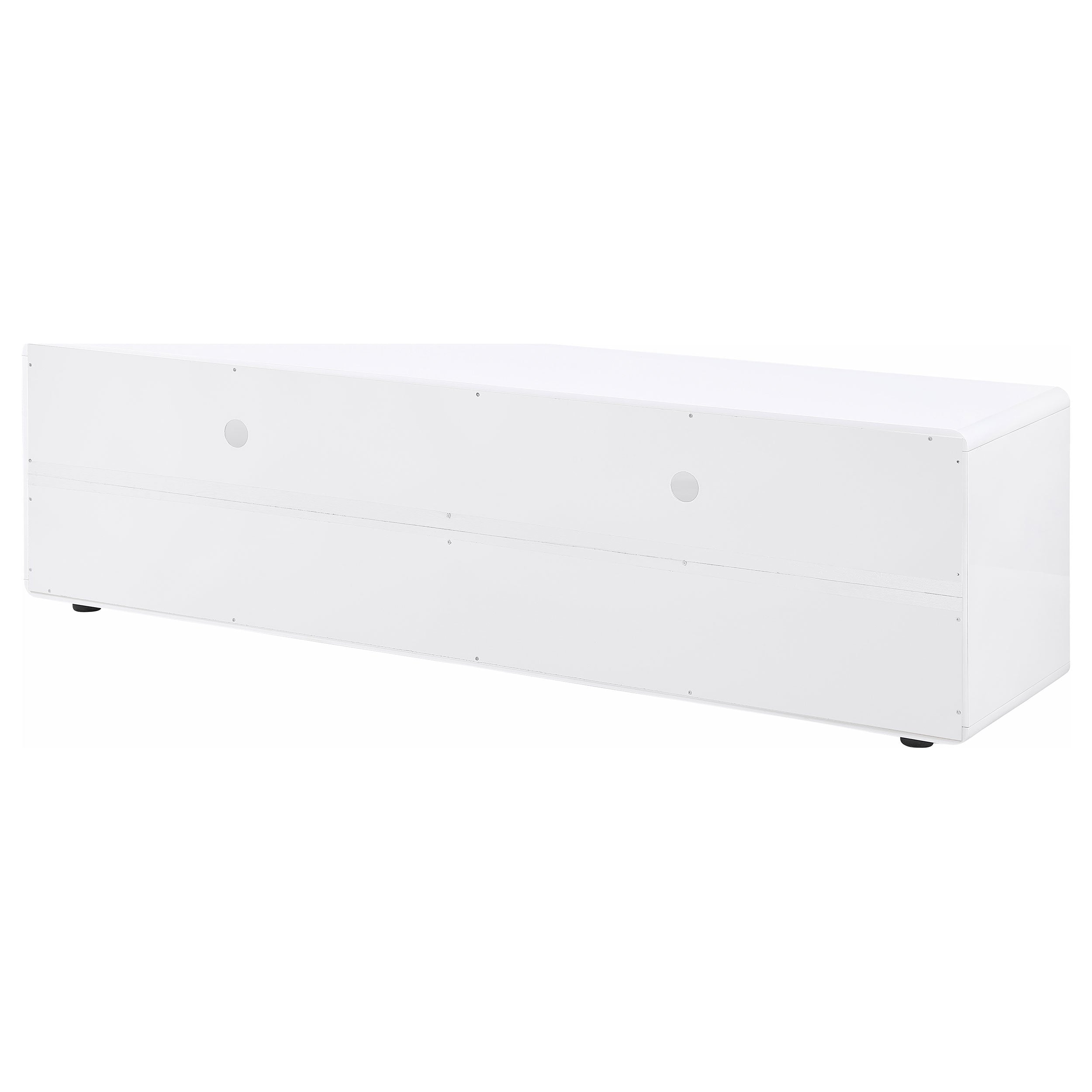 Ellice 71-inch TV Stand Media Console White — view 7