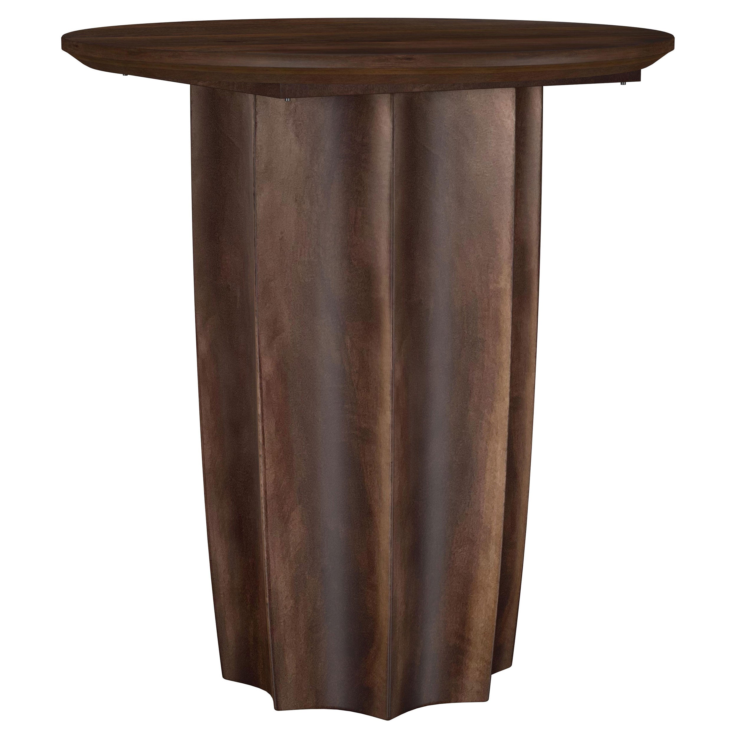 Cayenne 2-piece Solid Mango Wood Coffee Table Set Walnut — view 3