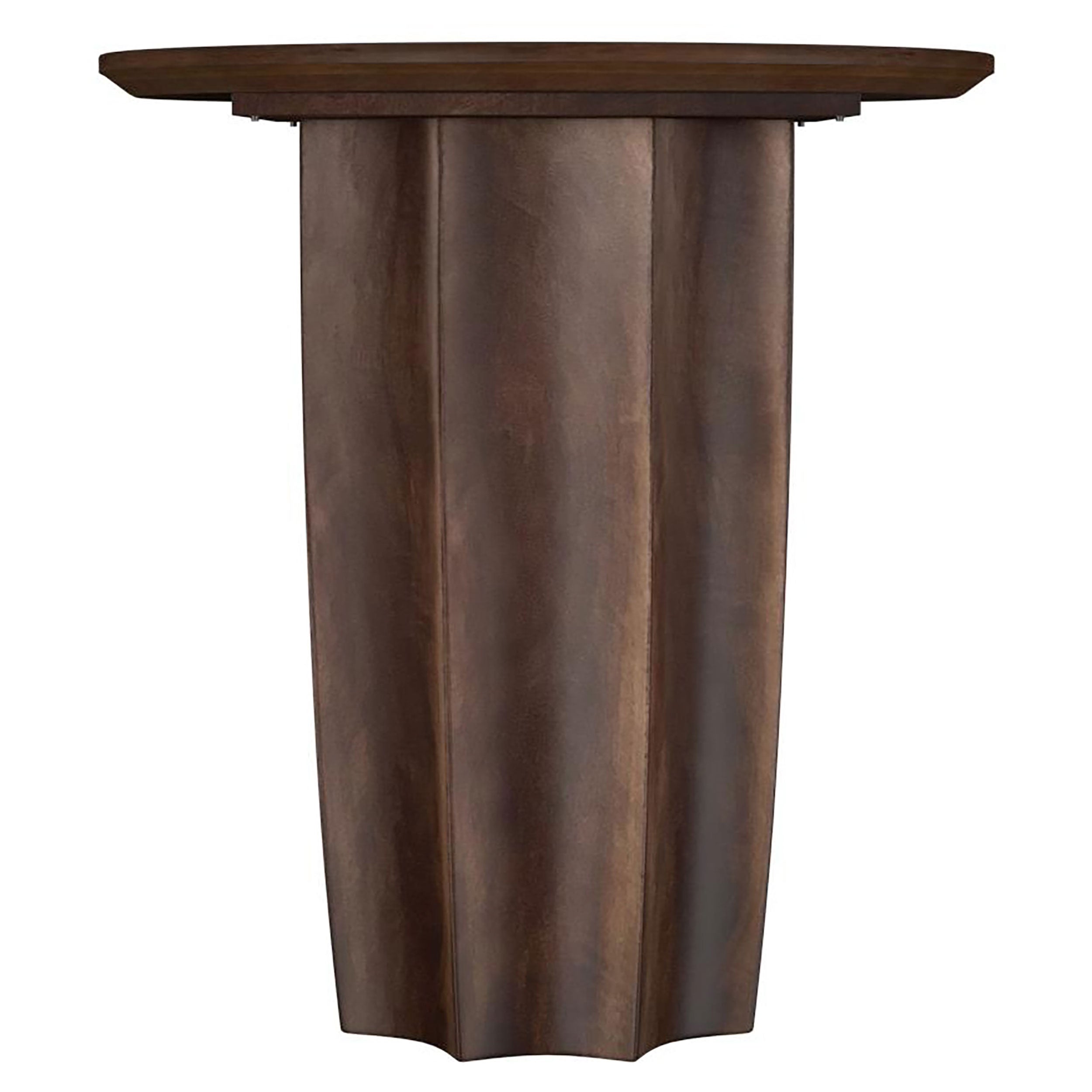 Cayenne 2-piece Solid Mango Wood Coffee Table Set Walnut — view 4