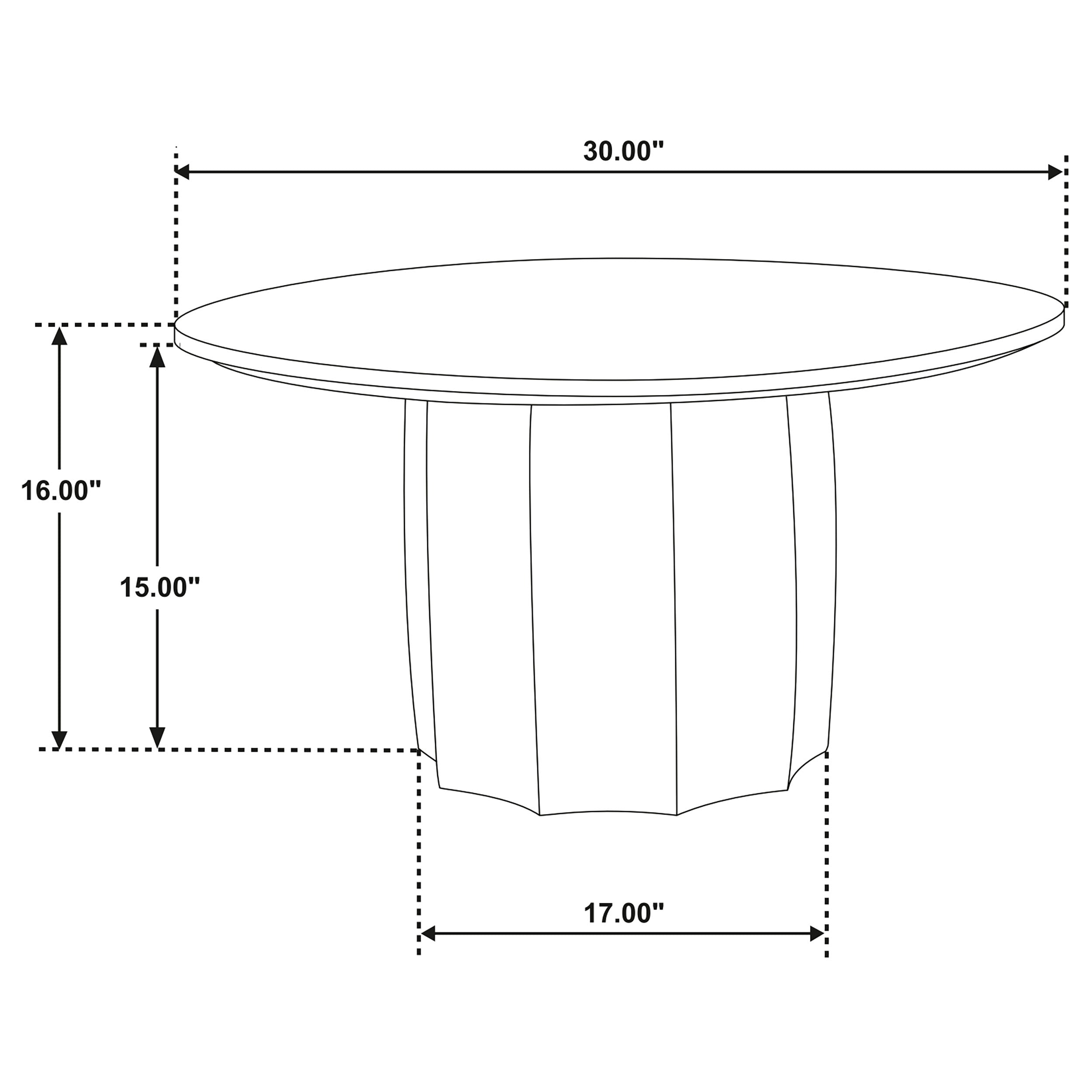 Cayenne 2-piece Solid Mango Wood Coffee Table Set Walnut — view 11