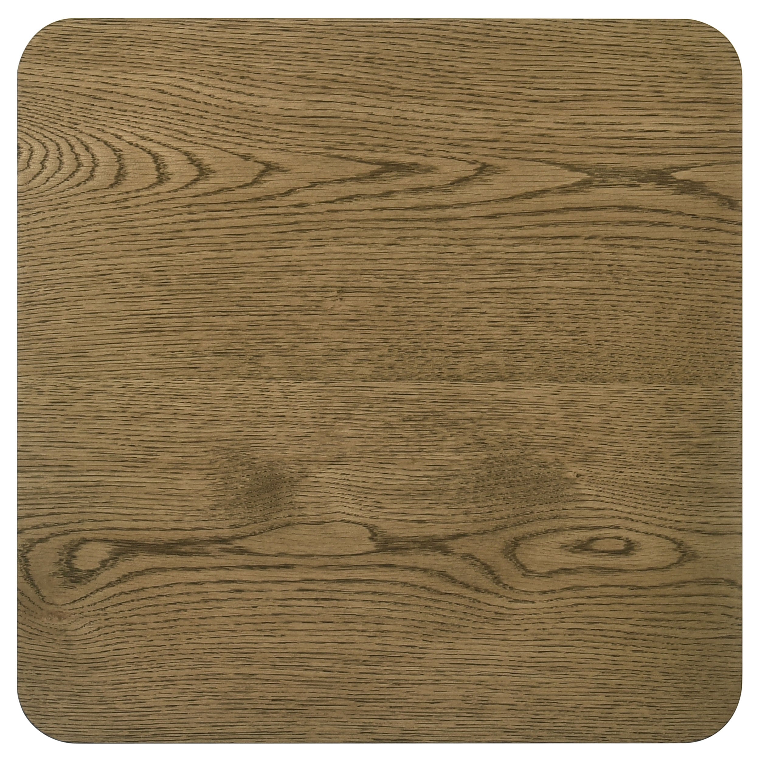 Castlewood Engineered Wood Accent Side End Table Brown Oak — view 5