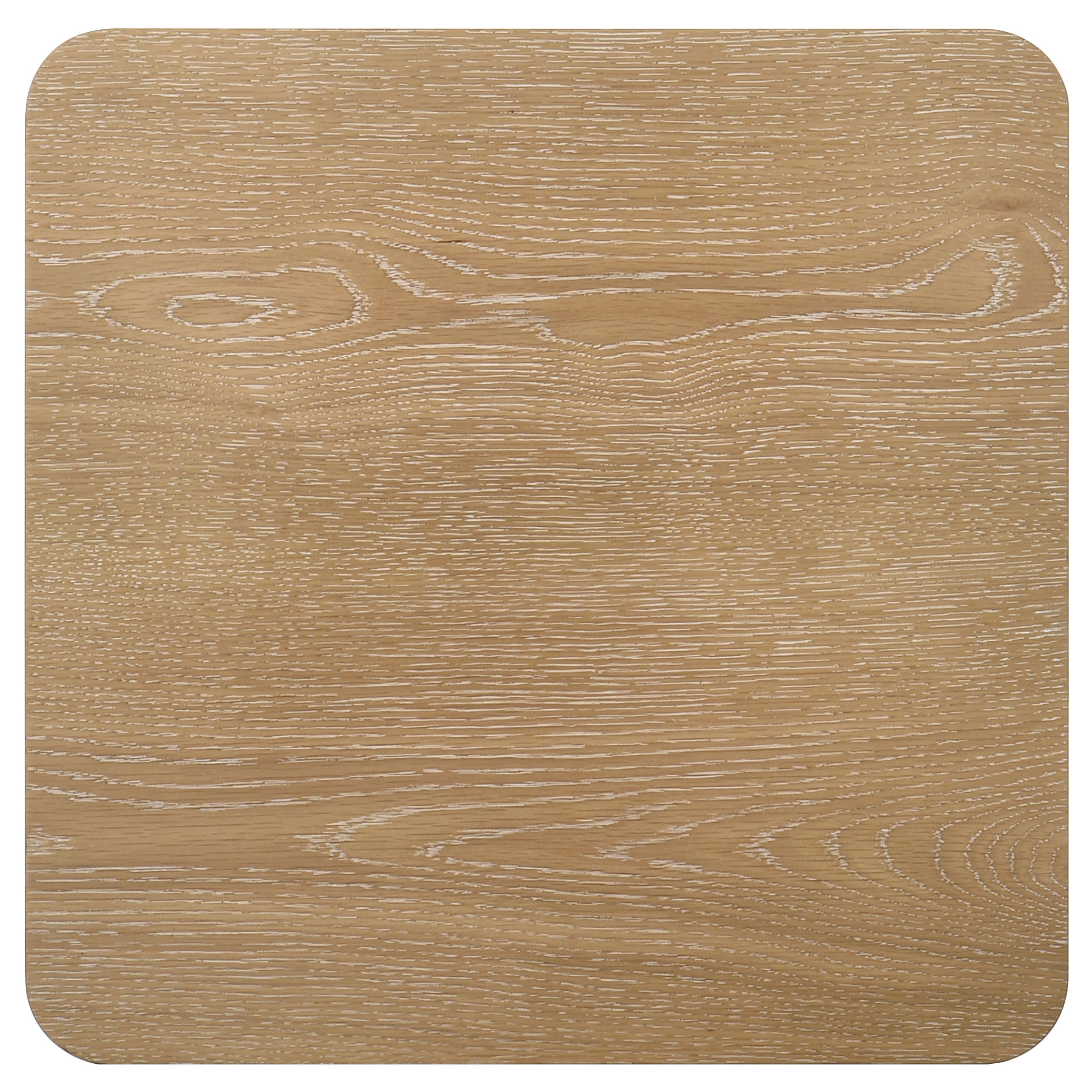Castlewood Engineered Wood Accent Side End Table Light Oak — view 5