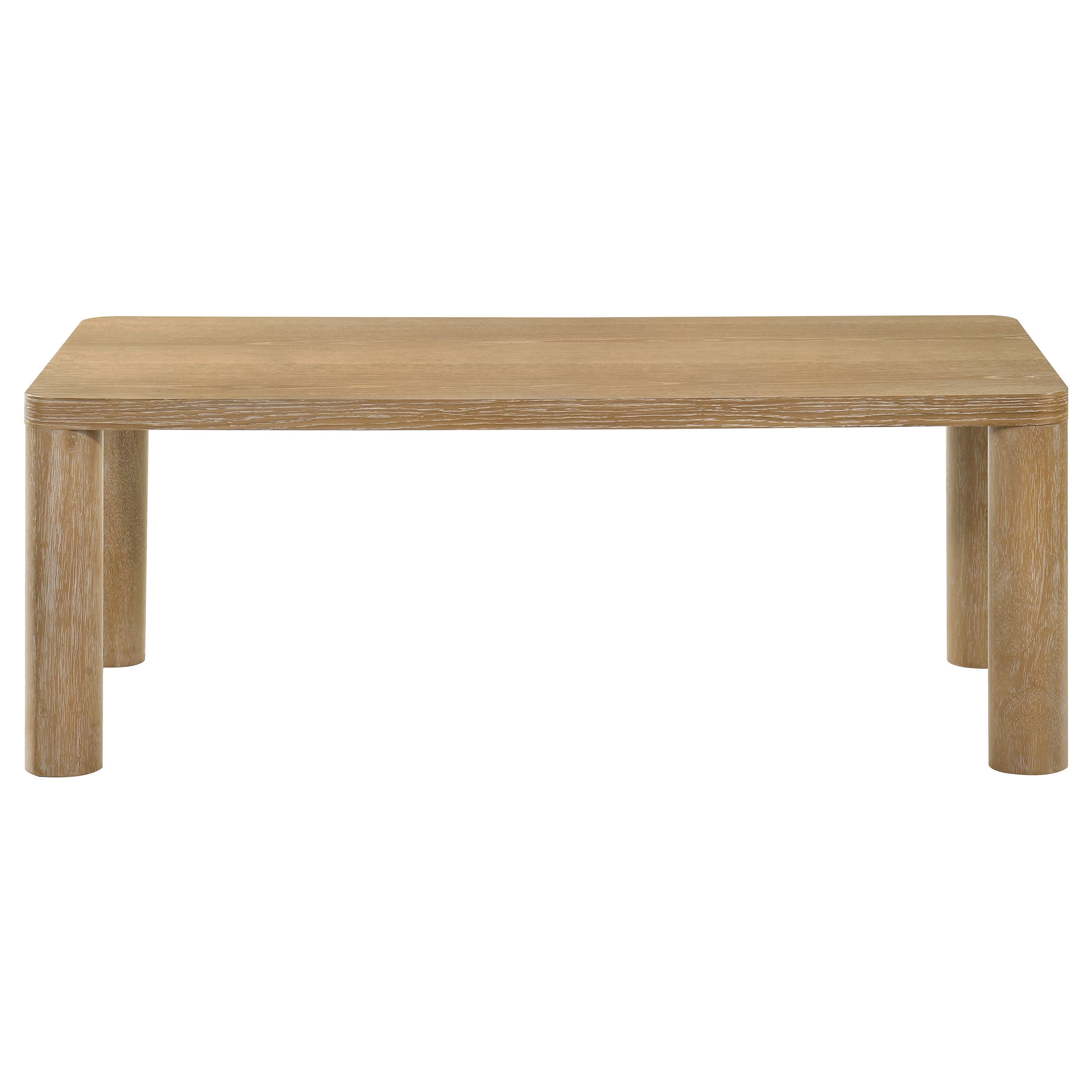 Castlewood 3-piece Cocktail Coffee Table Set Light Oak — view 6