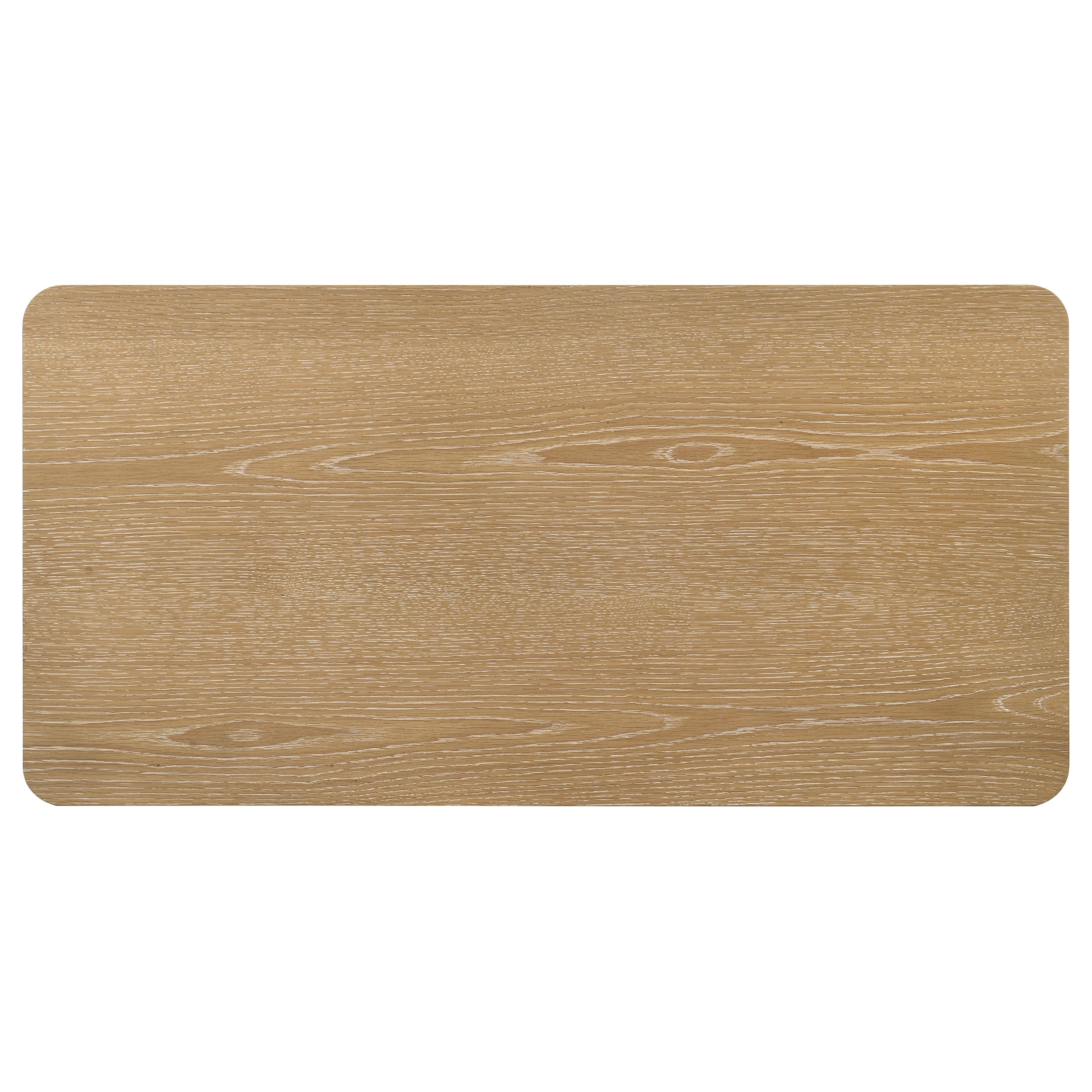 Castlewood Engineered Wood Cocktail Coffee Table Light Oak — view 5