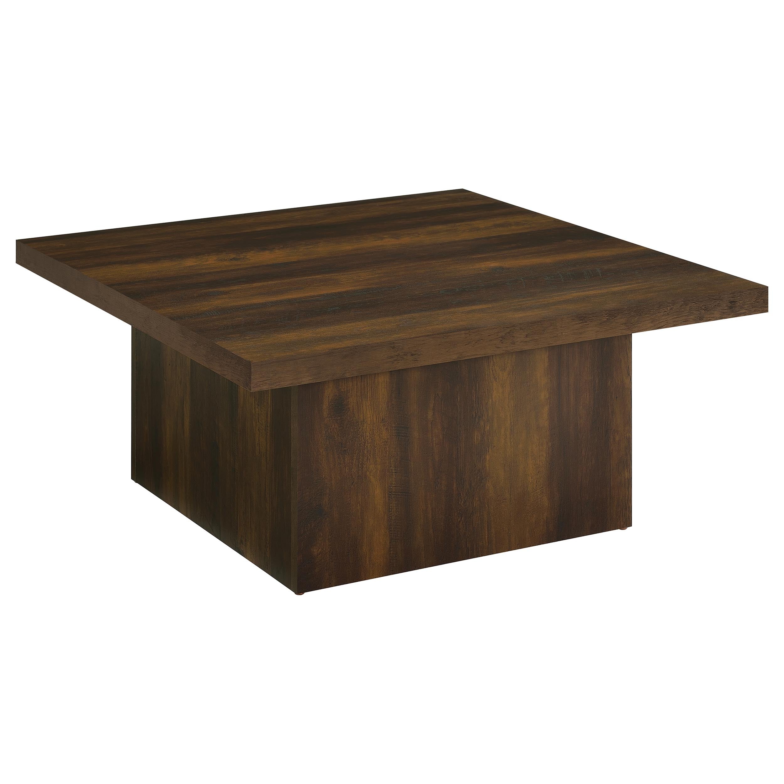 Devar 3-piece Square Coffee and End Table Set Dark Pine — view 8