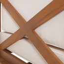 Brava - X Back Corner Chair